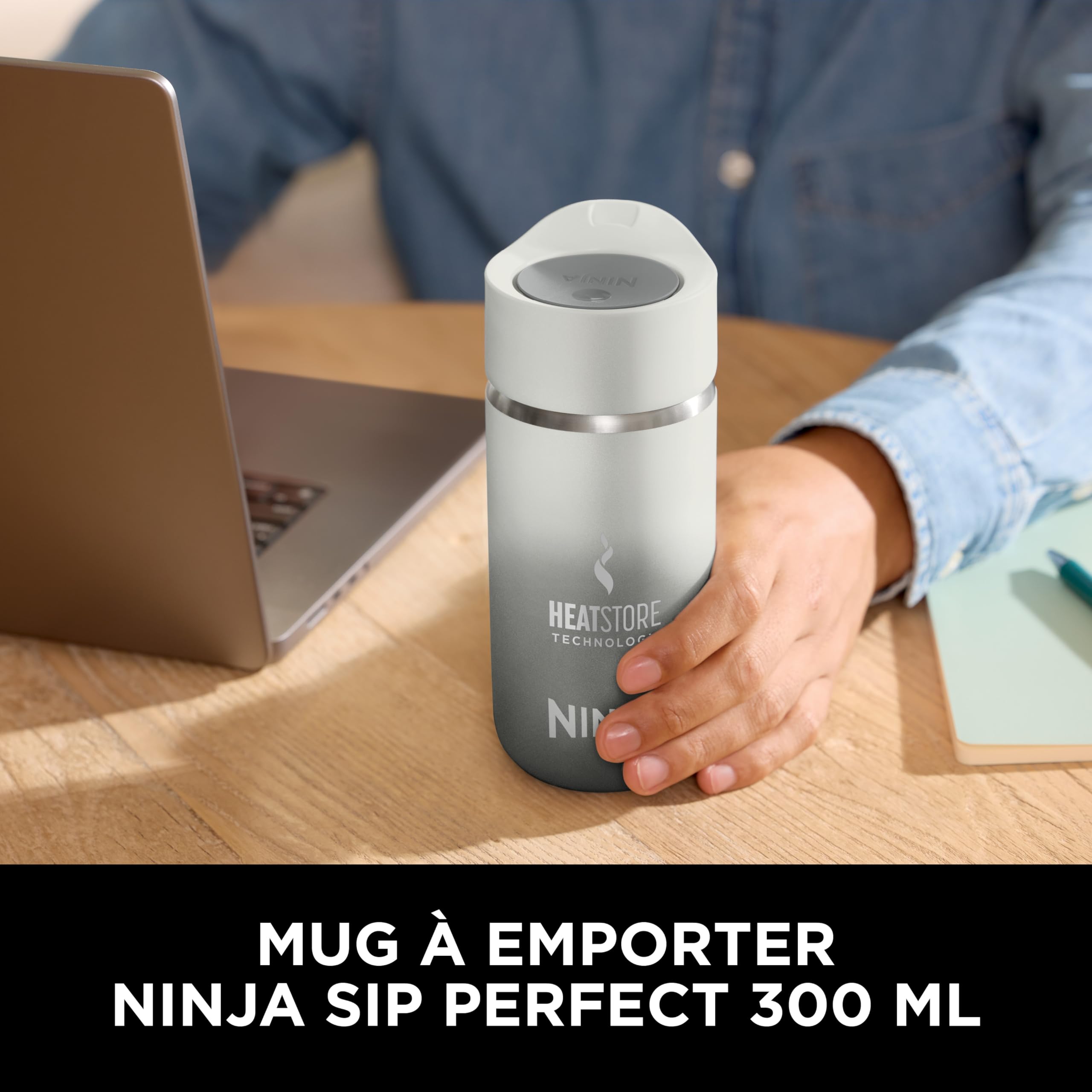 ninja-sip-perfect-gourde-isotherme-300-ml-blanc image 2
