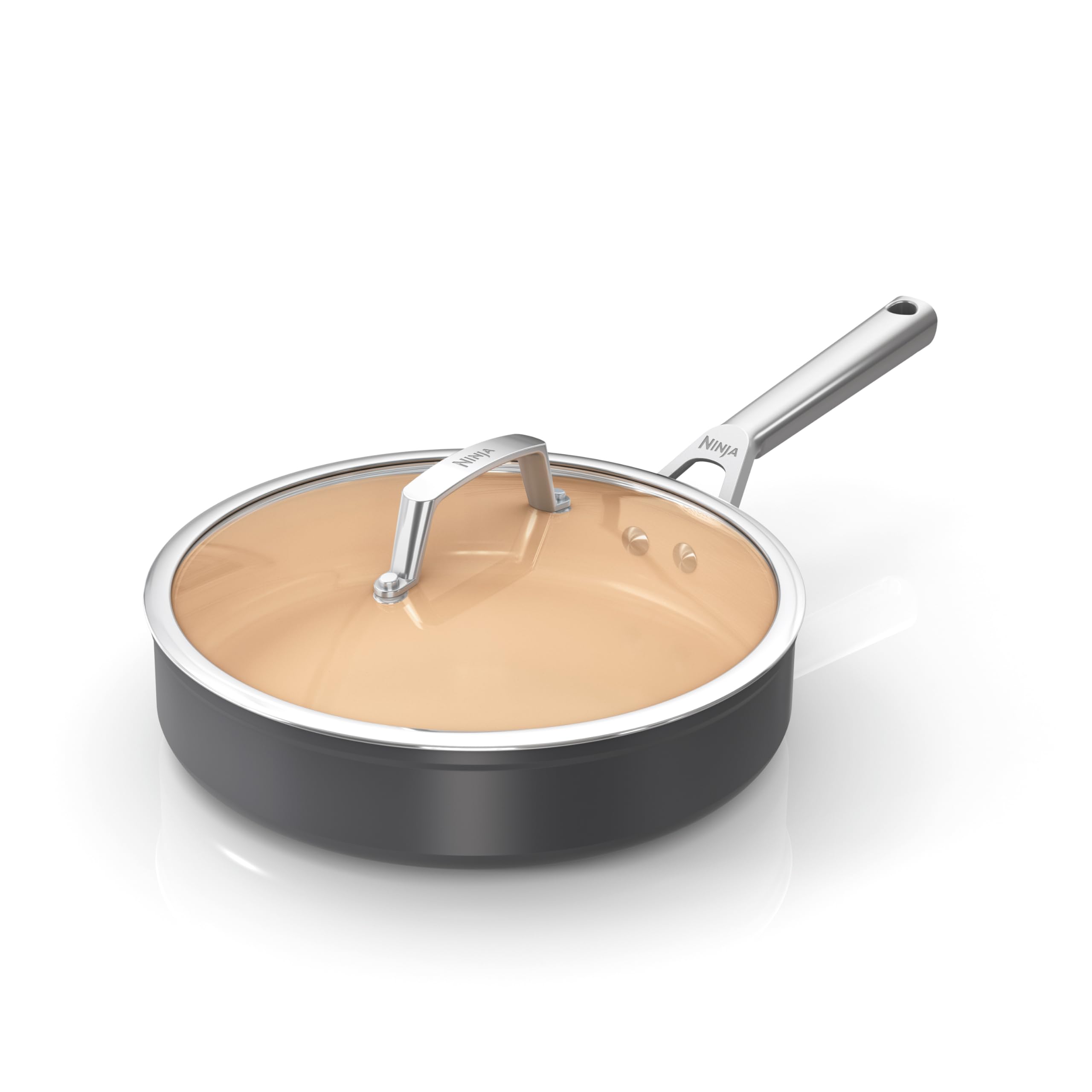 ninja-extended-life-sauteuse-c-ramique-26-cm-avec-couvercle image 1