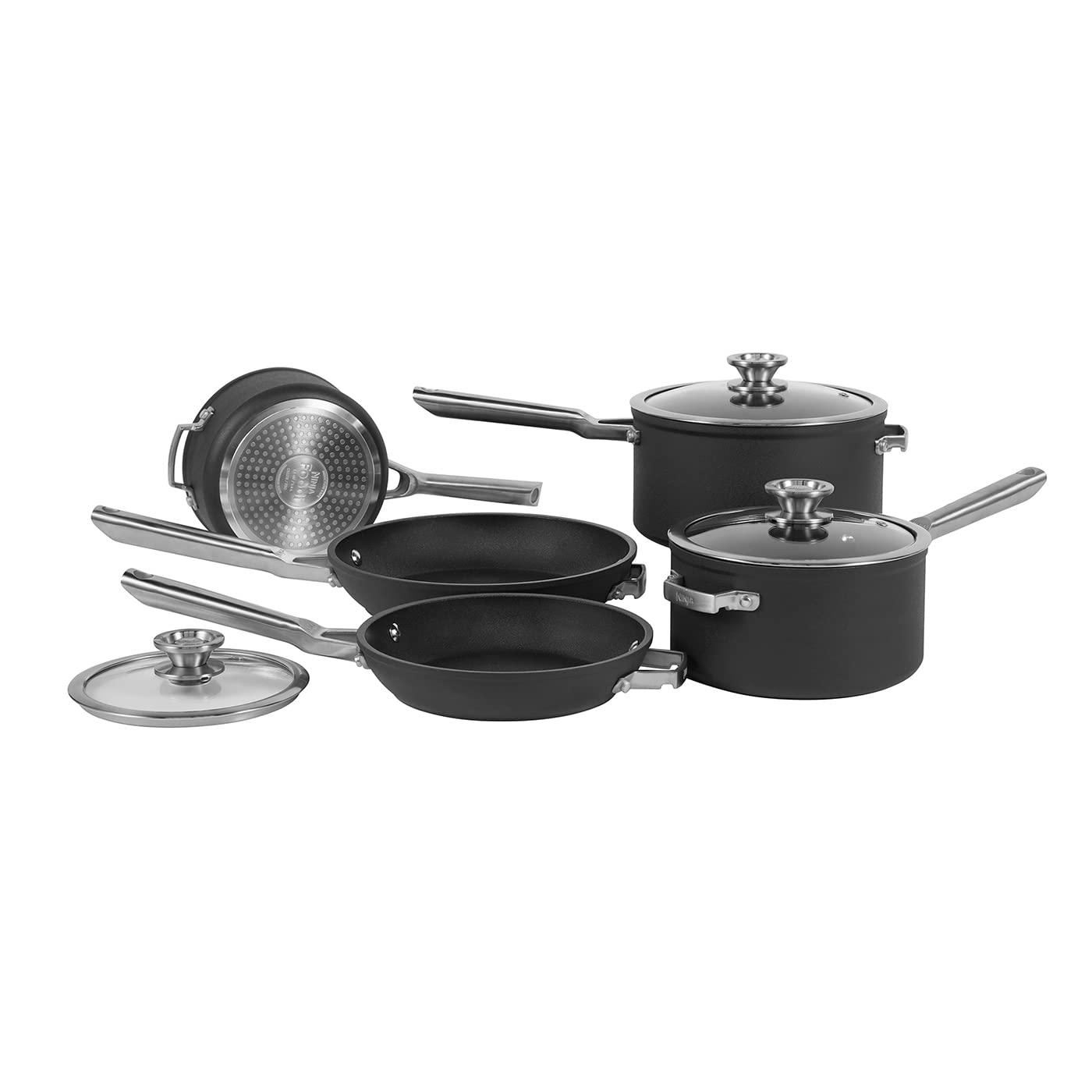 ninja-zerostick-c53000uk-batterie-3-casseroles-empilables-grise image 8