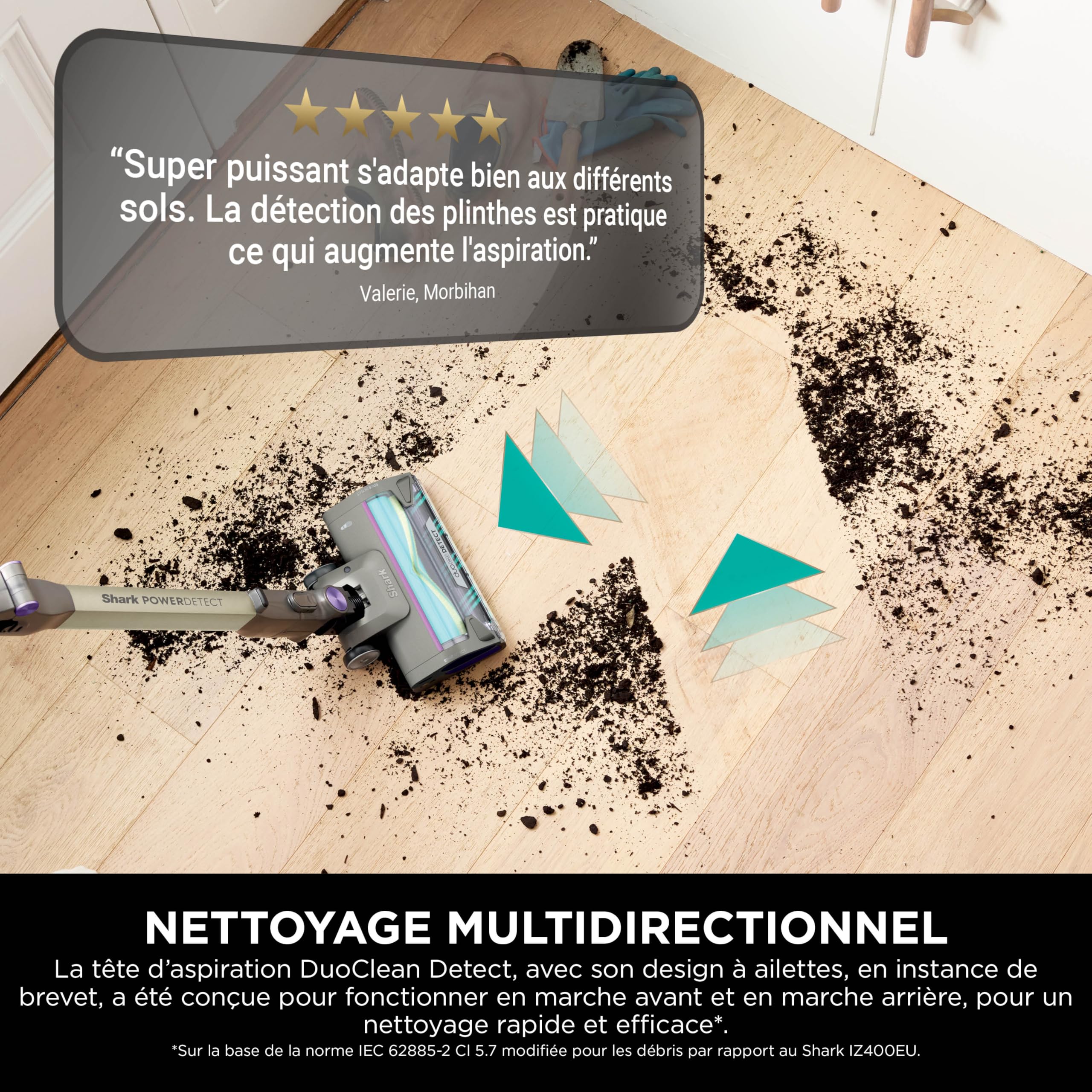 shark-powerdetect-clean-empty-aspirateur-balai-gris-70min image 8