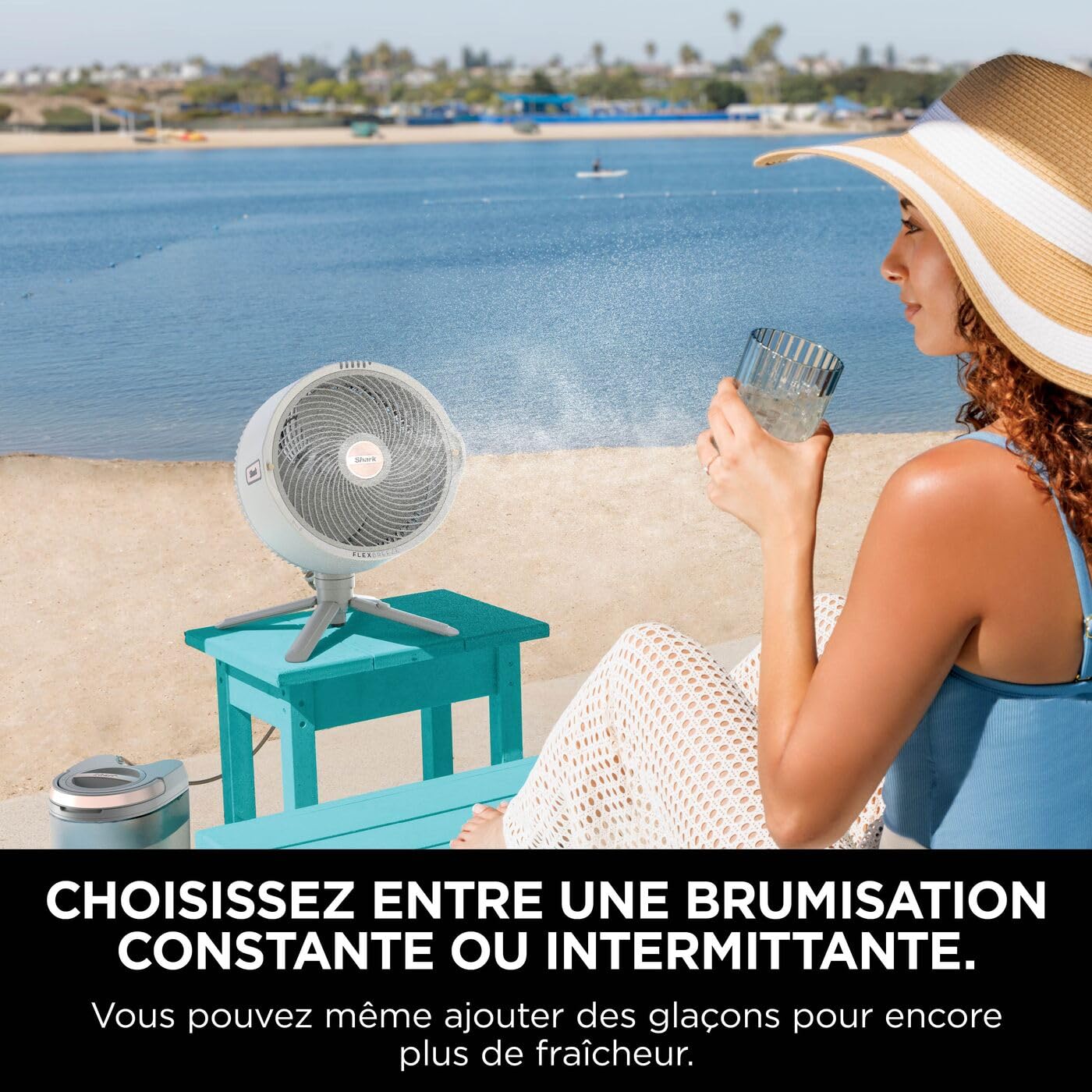 shark-flexbreeze-promist-ventilateur-brumisateur-blanc-24h image 2