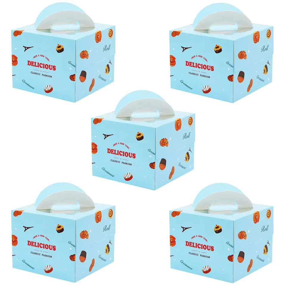 tomedeks-bo-te-g-teau-carton-5-pi-ces-fen-tre-13-5-cm image 1