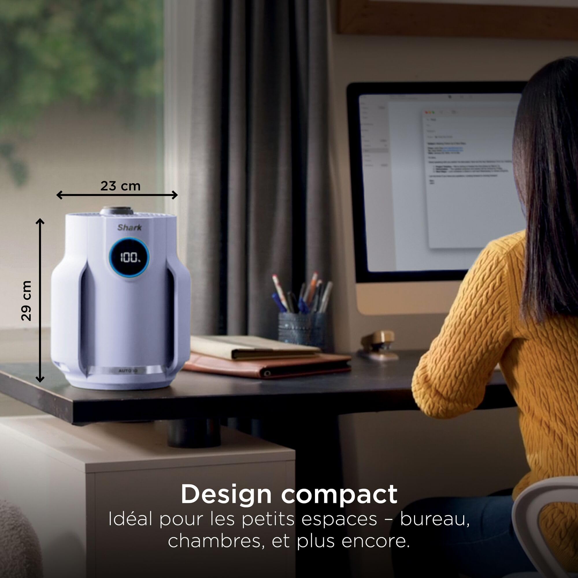 shark-neverchange-purificateur-air-compact-lila-5-ans-hepa image 8