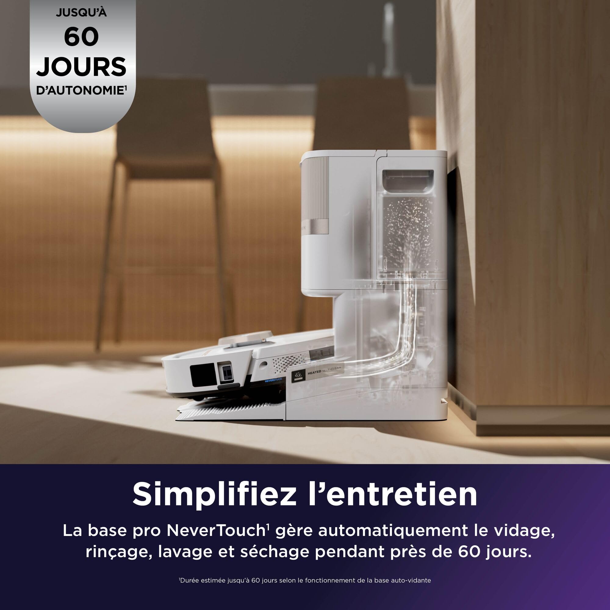 shark-powerdetect-uv-reveal-robot-aspirateur-laveur-blanc-essentiel image 5