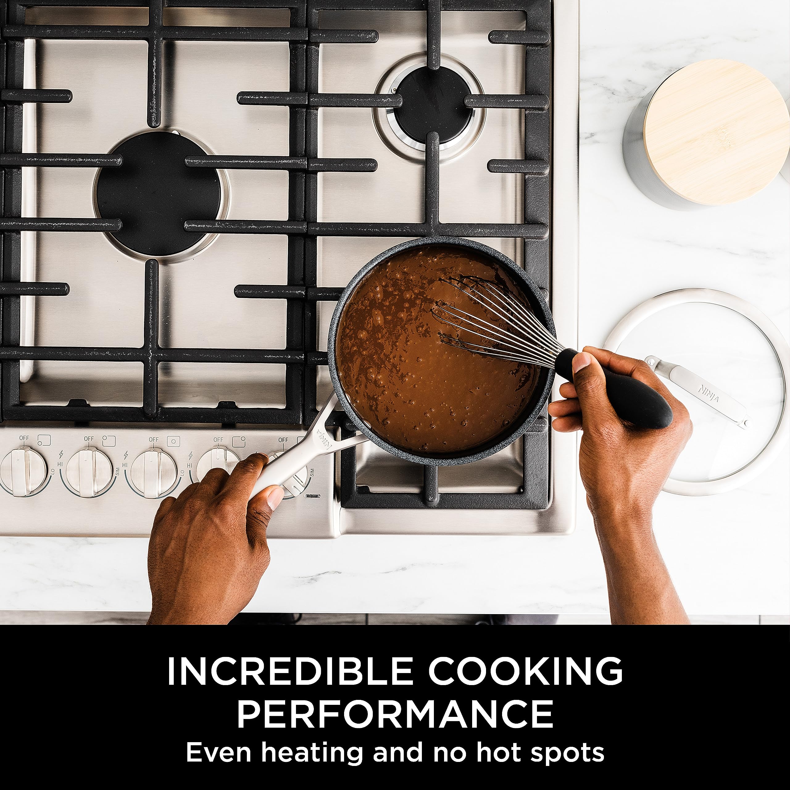 ninja-zerostick-c62200uk-casserole-inox-20-cm-antiadh-sive image 3