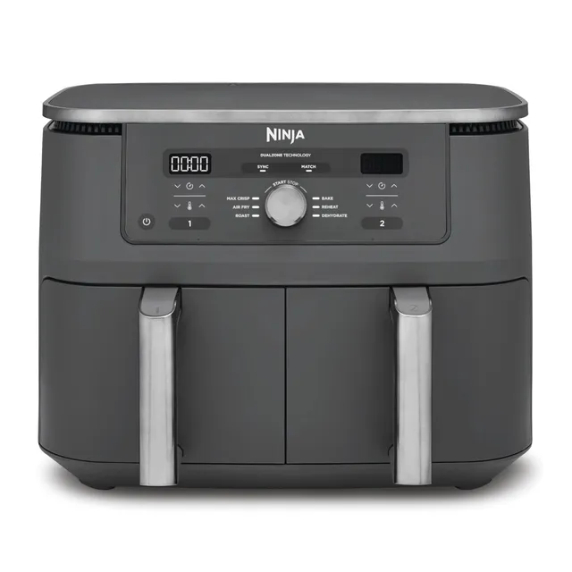 ninja-dual-zone-max-friteuse-sans-huile-gris-m-tal-9-5l image 1