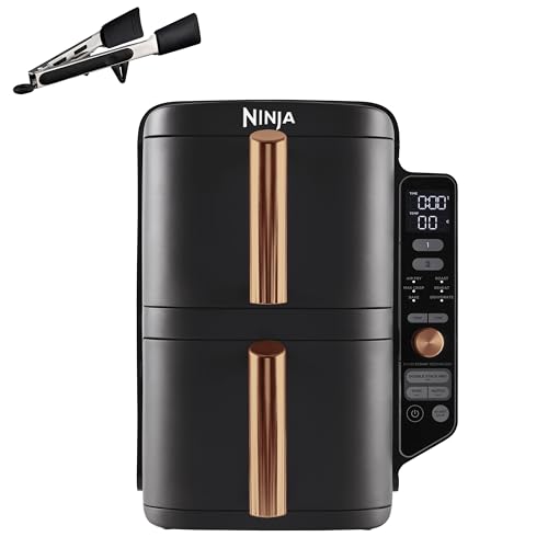 ninja-double-stack-xl-sl400eucp-friteuse-9-5-l-noir-cuivre image 7