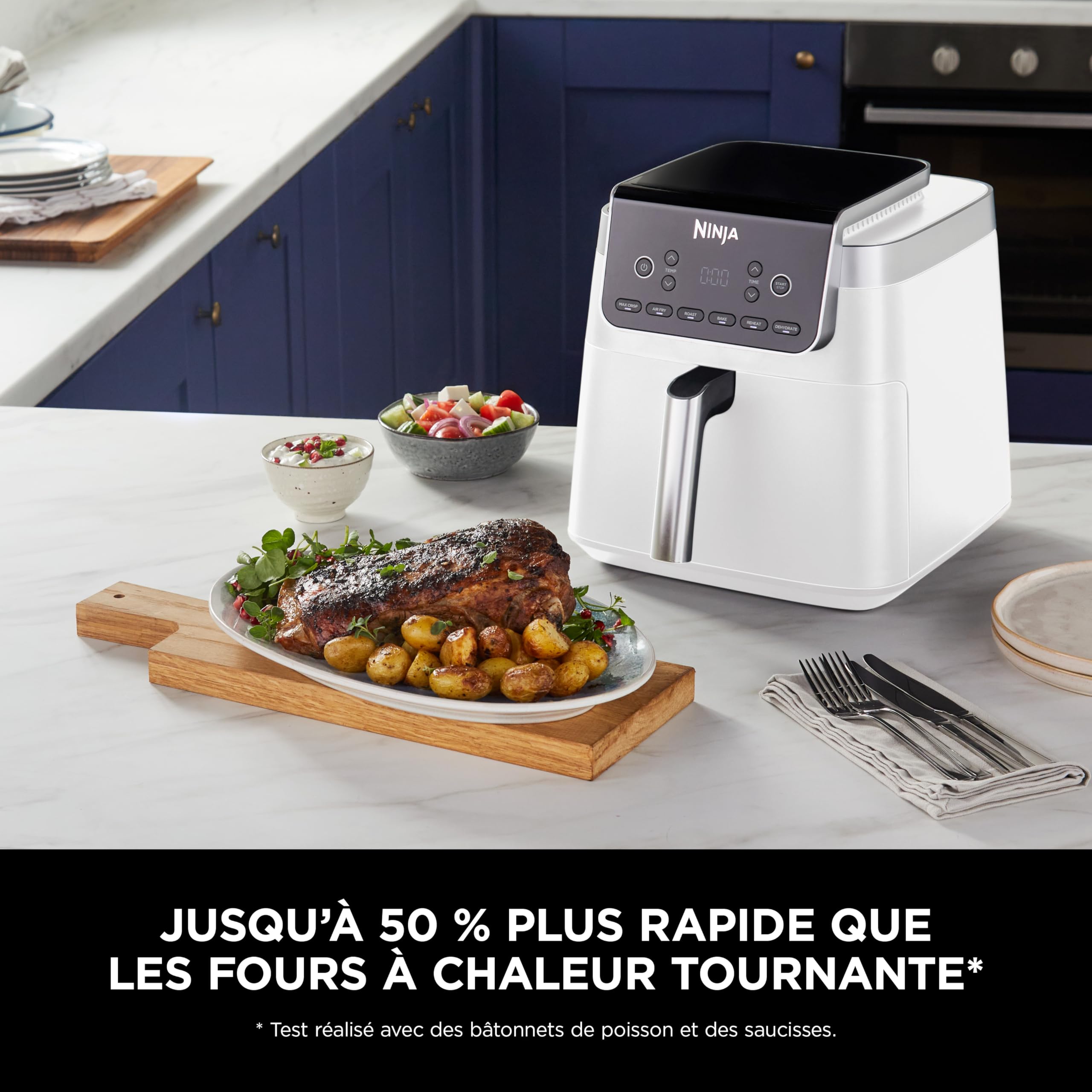 ninja-air-fryer-max-pro-af180euwh-friteuse-6-2l-blanc image 5