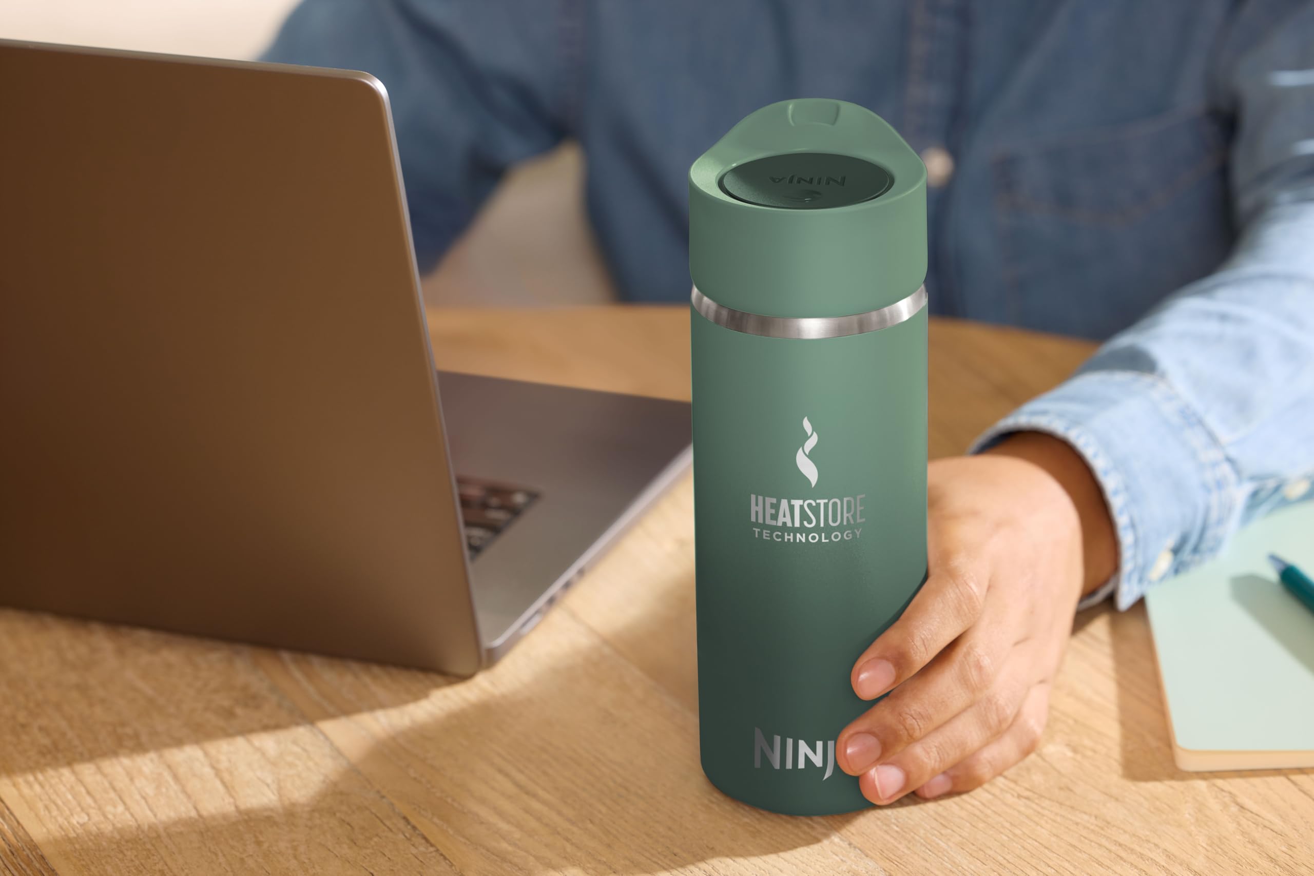 ninja-sip-perfect-gourde-isotherme-verte-400ml image 8