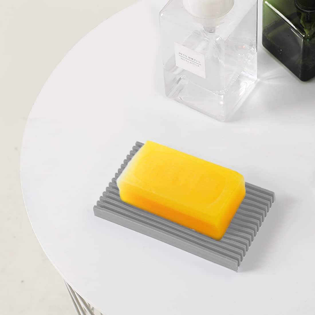 tomedeks-porte-savon-silicone-gris-x2-vacuation image 5