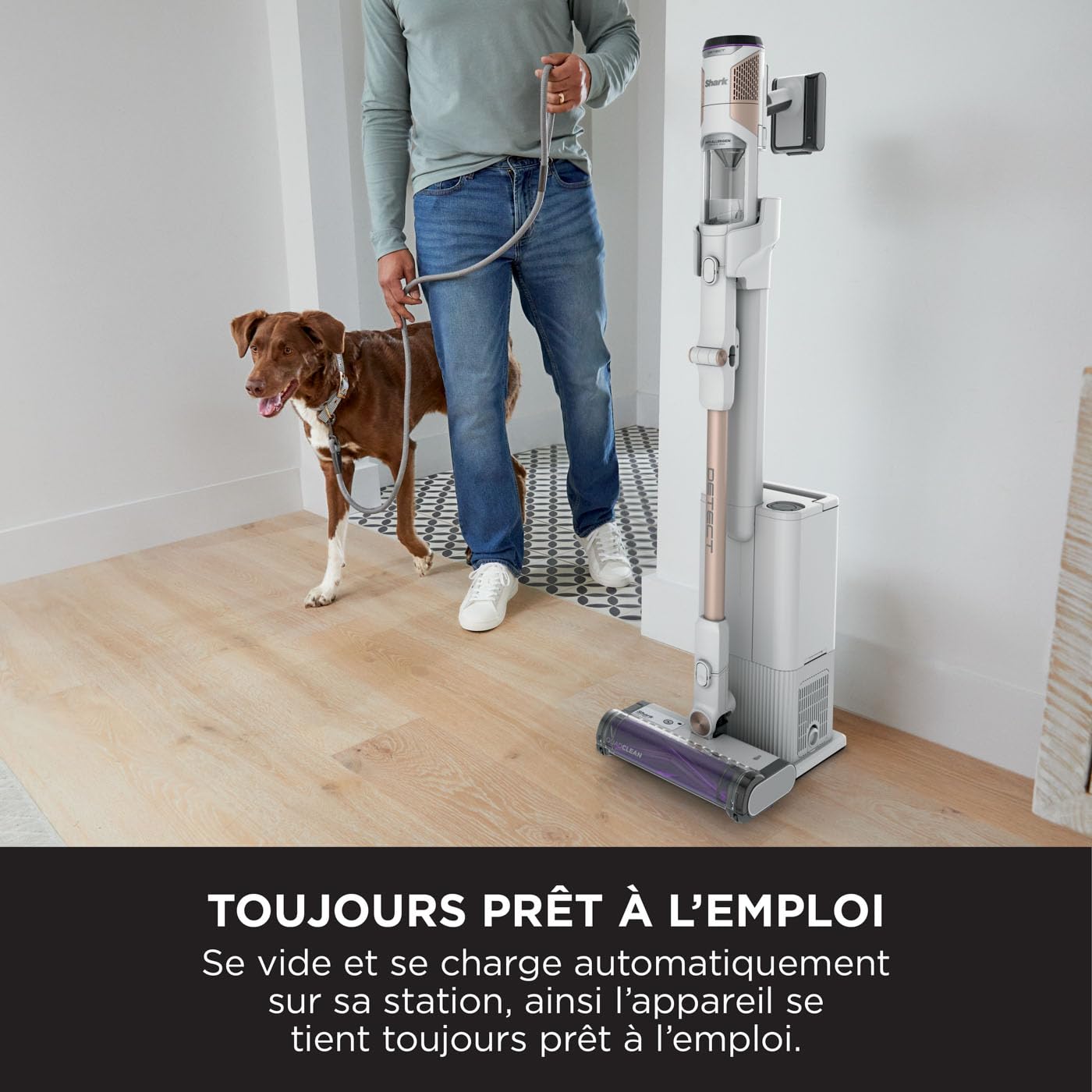 shark-detect-clean-empty-aspirateur-balai-sans-fil-blanc image 4
