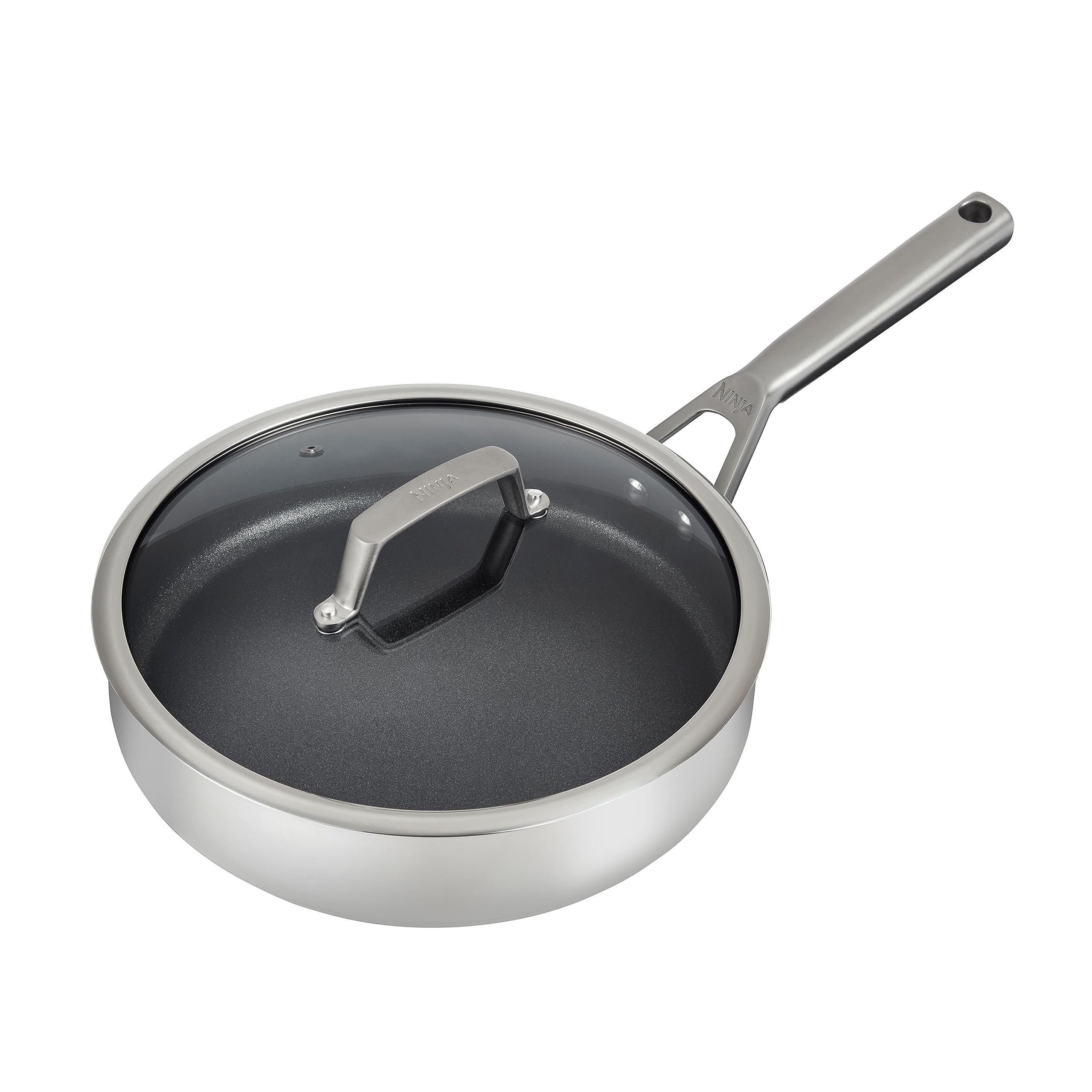 ninja-zerostick-po-le-inox-26-cm-couvercle-verre-induction image 1