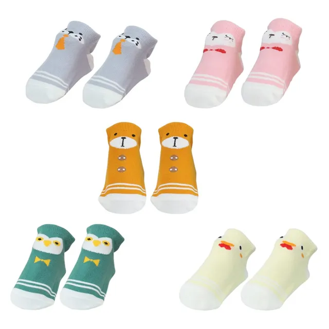tomedeks-5-paires-chaussettes-b-b-coton-ant-d-rapantes image 1