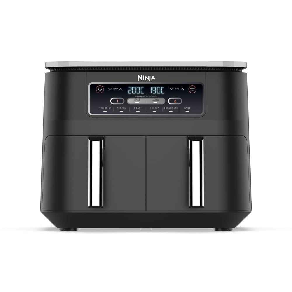 ninja-foodi-dual-zone-af300eu-friteuse-7-6-l-noire image 1