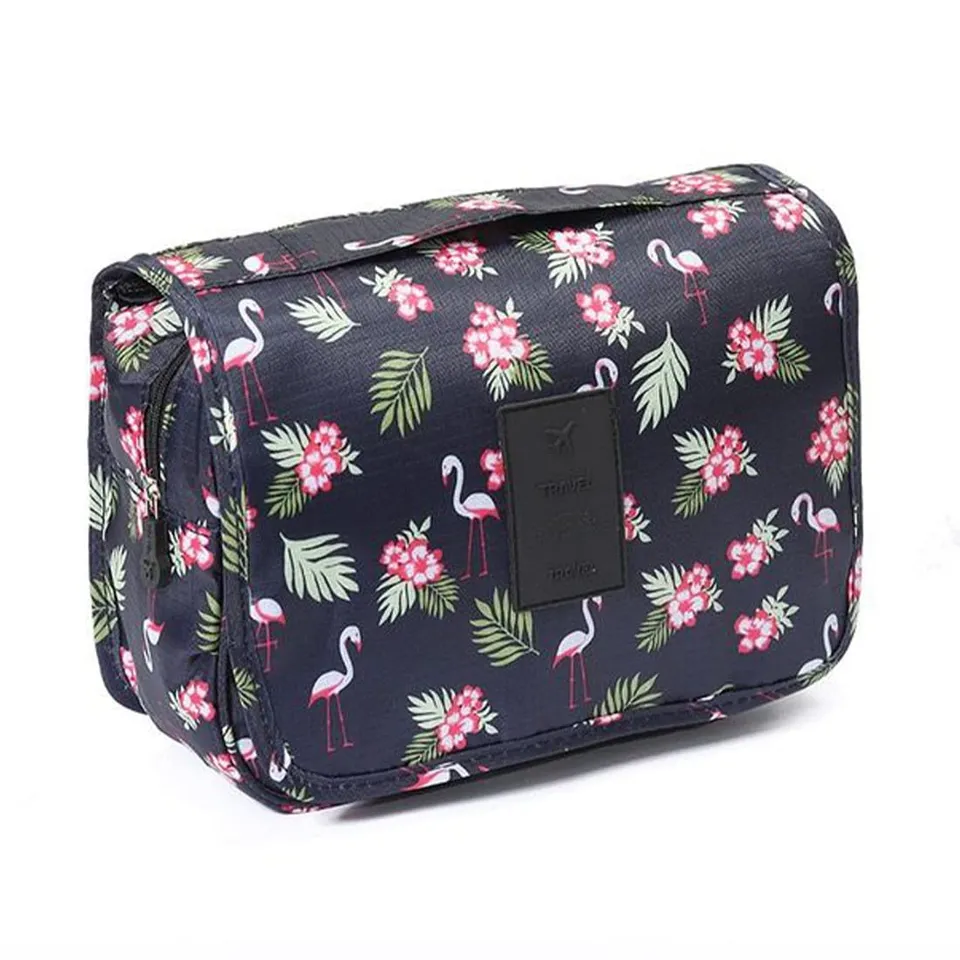 tomedeks-trousse-de-toilette-voyage-crochet-flamingo image 1