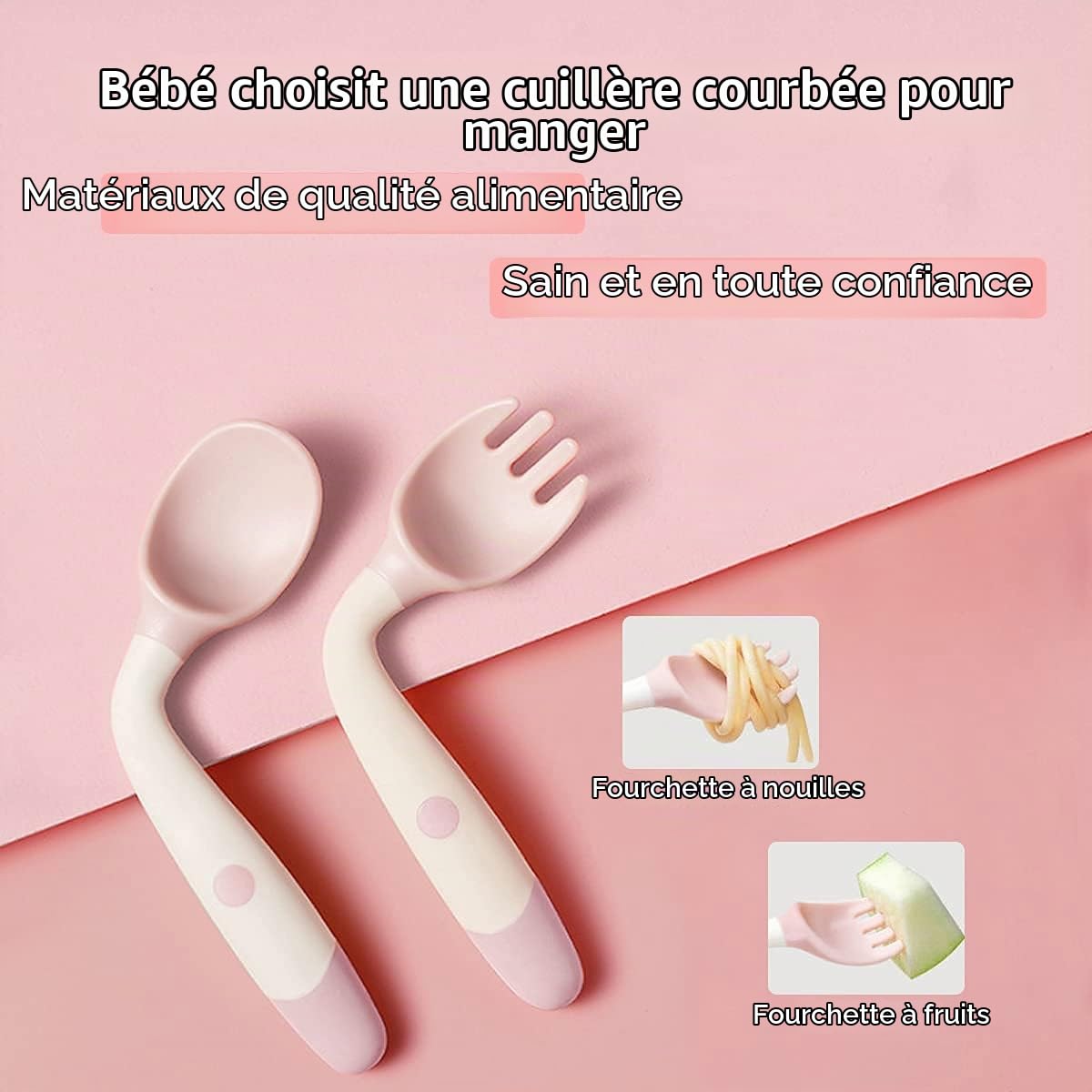 tomedeks-cuill-re-fourchette-b-b-apprentissage-rose-2-pcs image 5