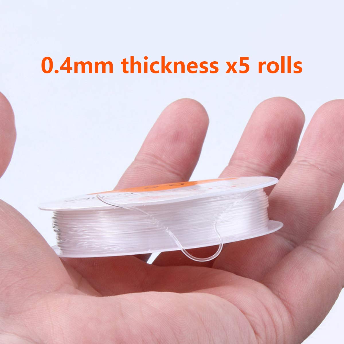 tomedeks-fil-lastique-bijoux-transparent-0-4mm-120m image 2