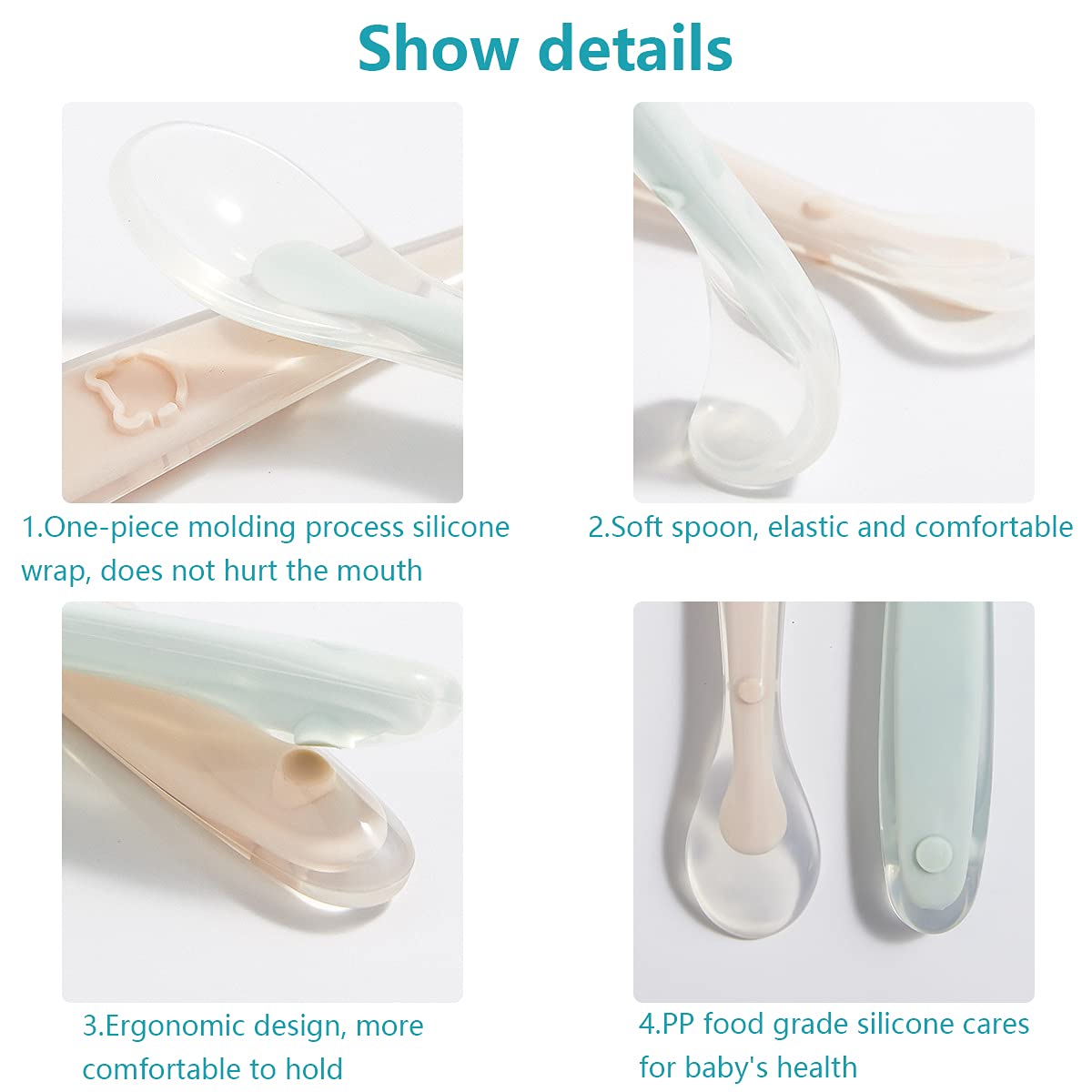 tomedeks-cuill-re-b-b-silicone-souple-2-pcs-unie image 4