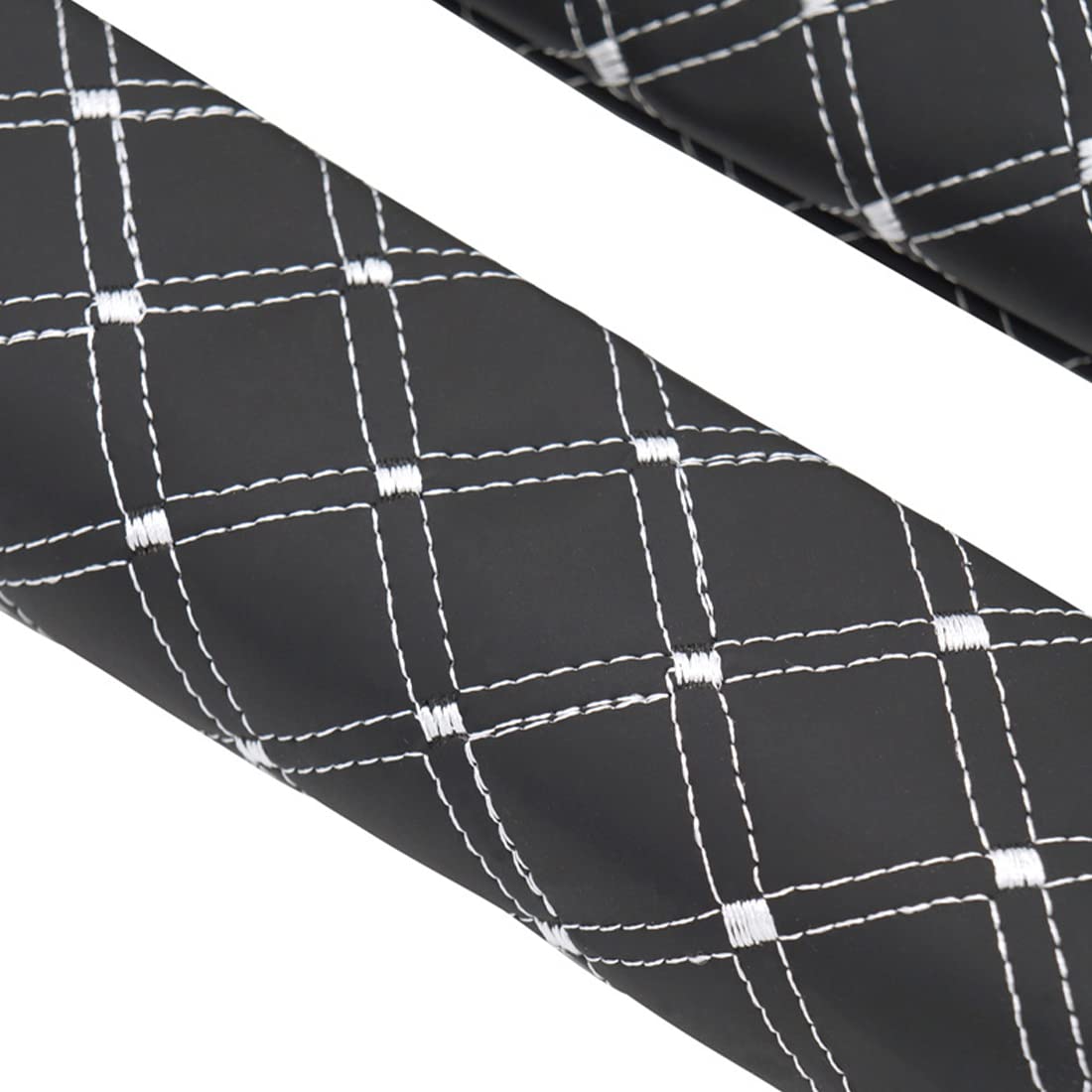 tomedeks-couvre-ceinture-voiture-cuir-coton-noir-blanc-lot-2 image 4