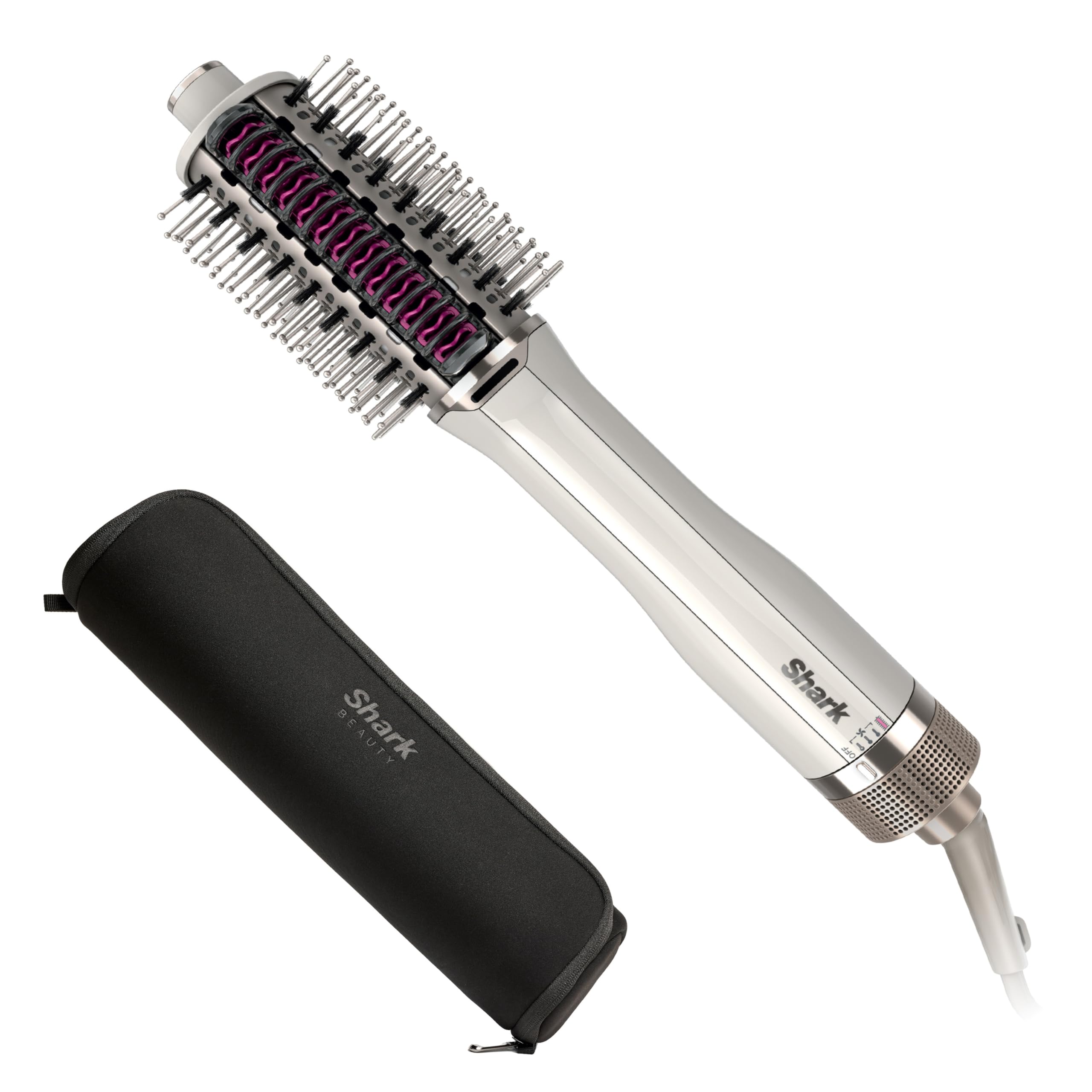shark-smoothstyle-ht212eu-brosse-chauffante-blanc-soie-c-ramique image 1