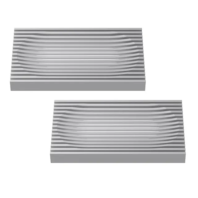 tomedeks-porte-savon-silicone-gris-x2-vacuation image 1
