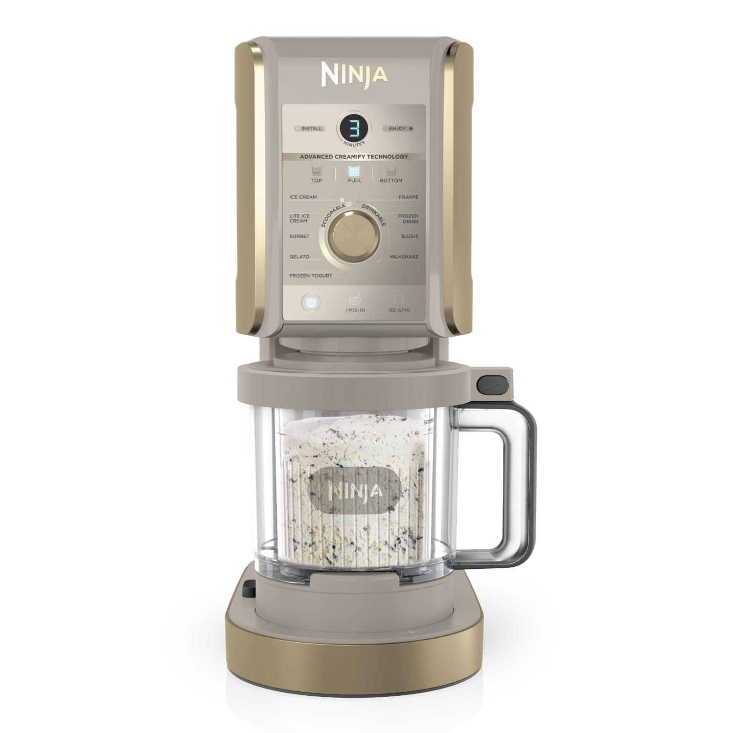 ninja-creami-deluxe-sorbeti-re-pierre-or-2x710ml image 1