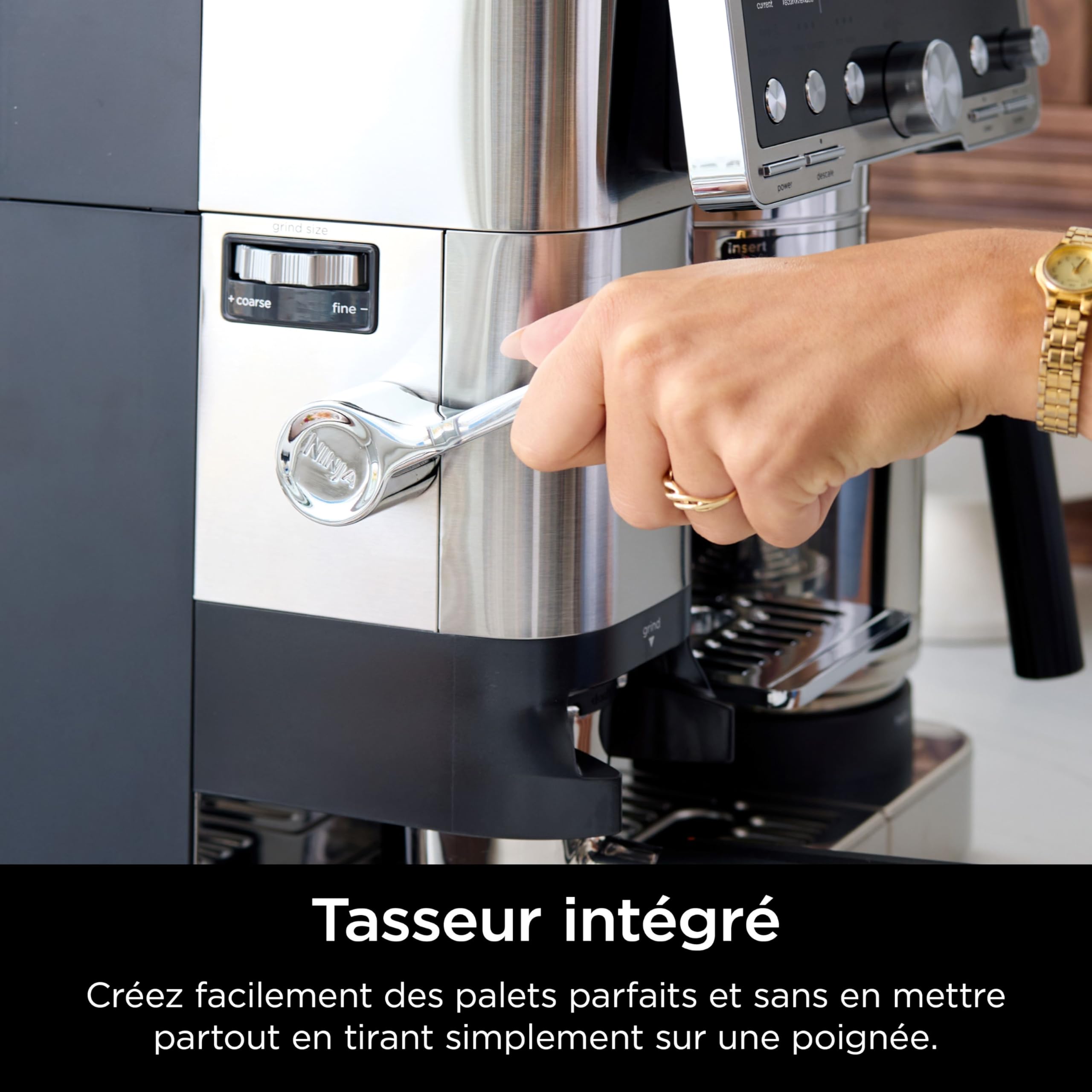ninja-luxe-pro-es701eu-machine-caf-3-en-1-argent-grain image 4