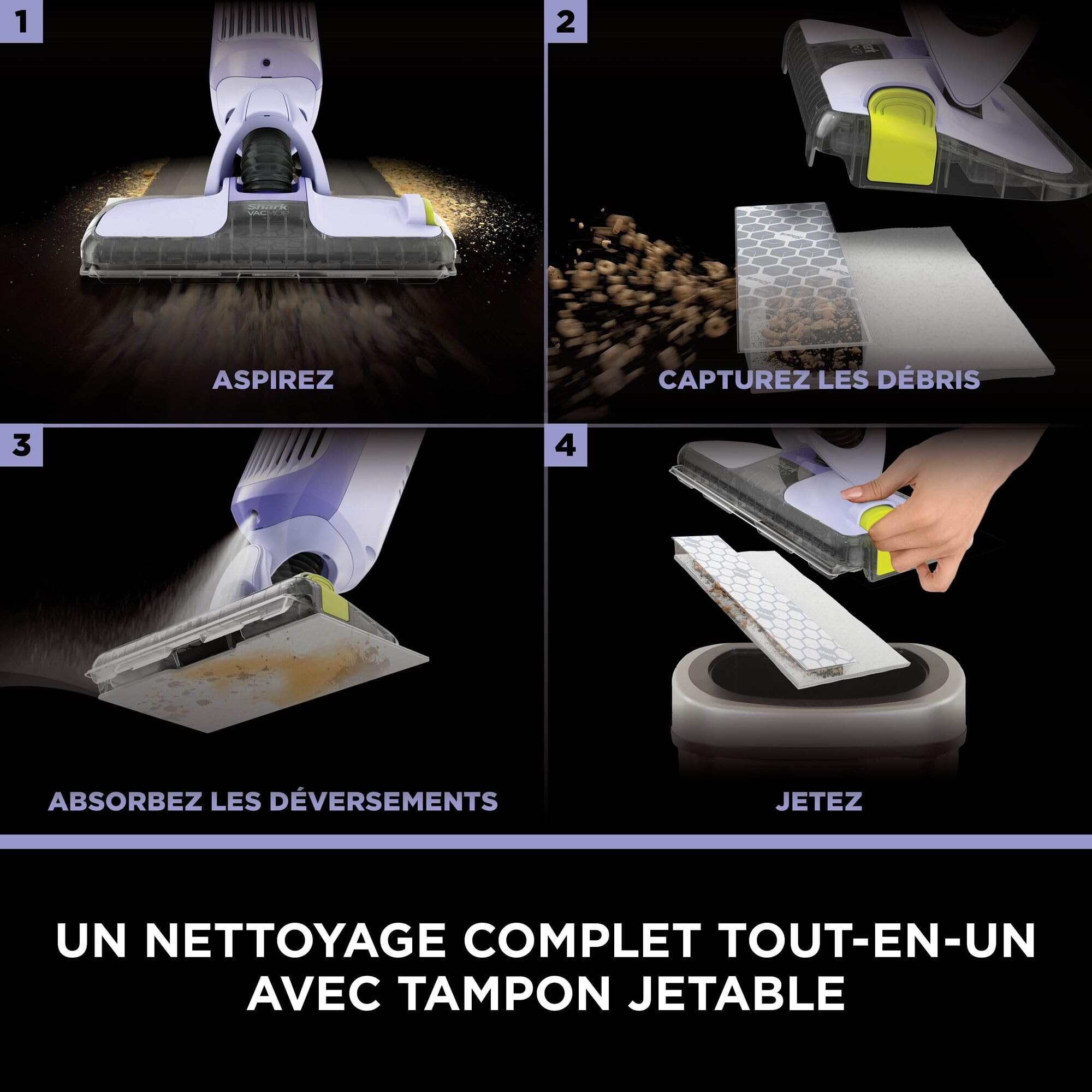 shark-vacmop-aspirateur-balai-pulv-risateur-lavande-2-en-1 image 3