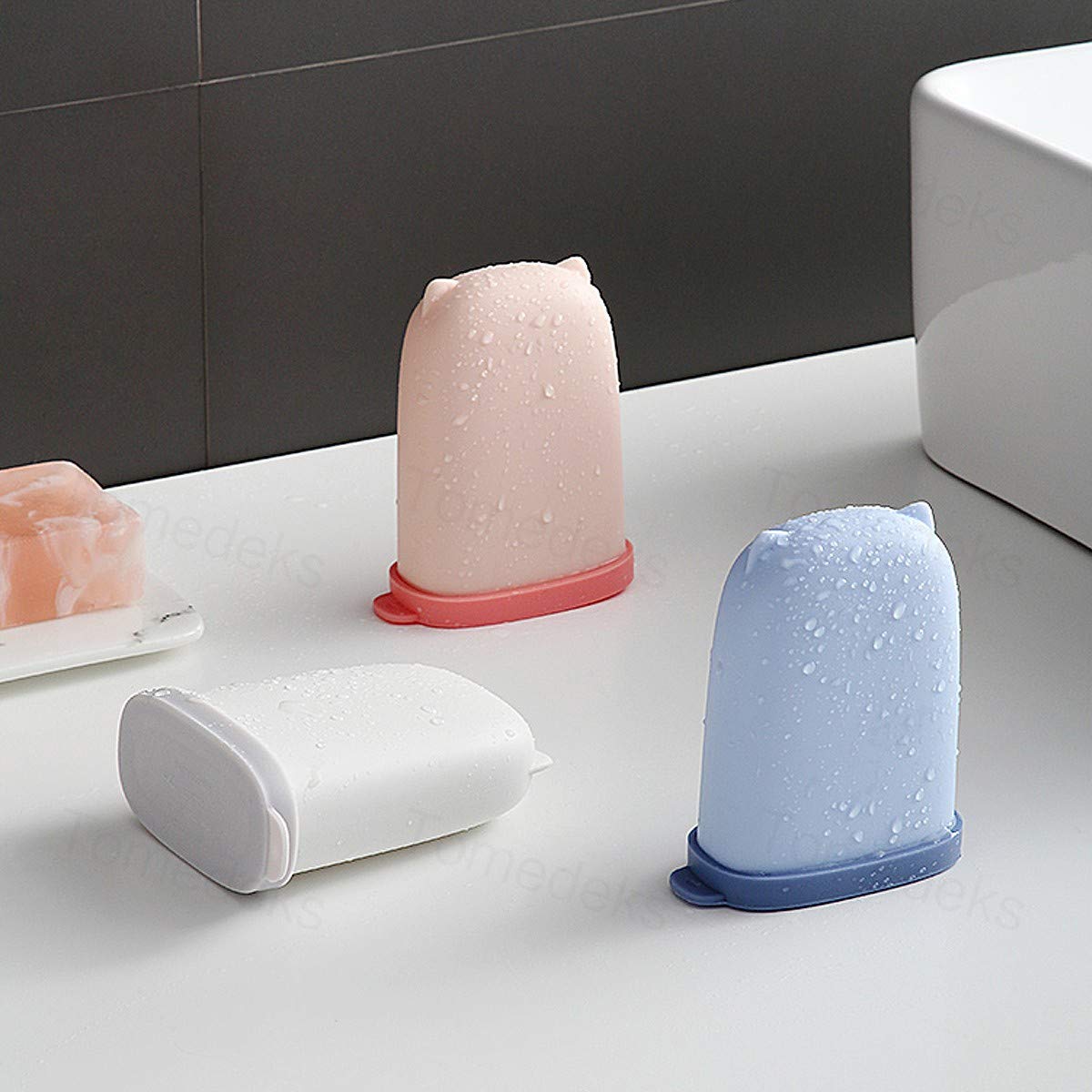 tomedeks-bo-te-savon-voyage-silicone-10-5-cm-lot-3 image 3