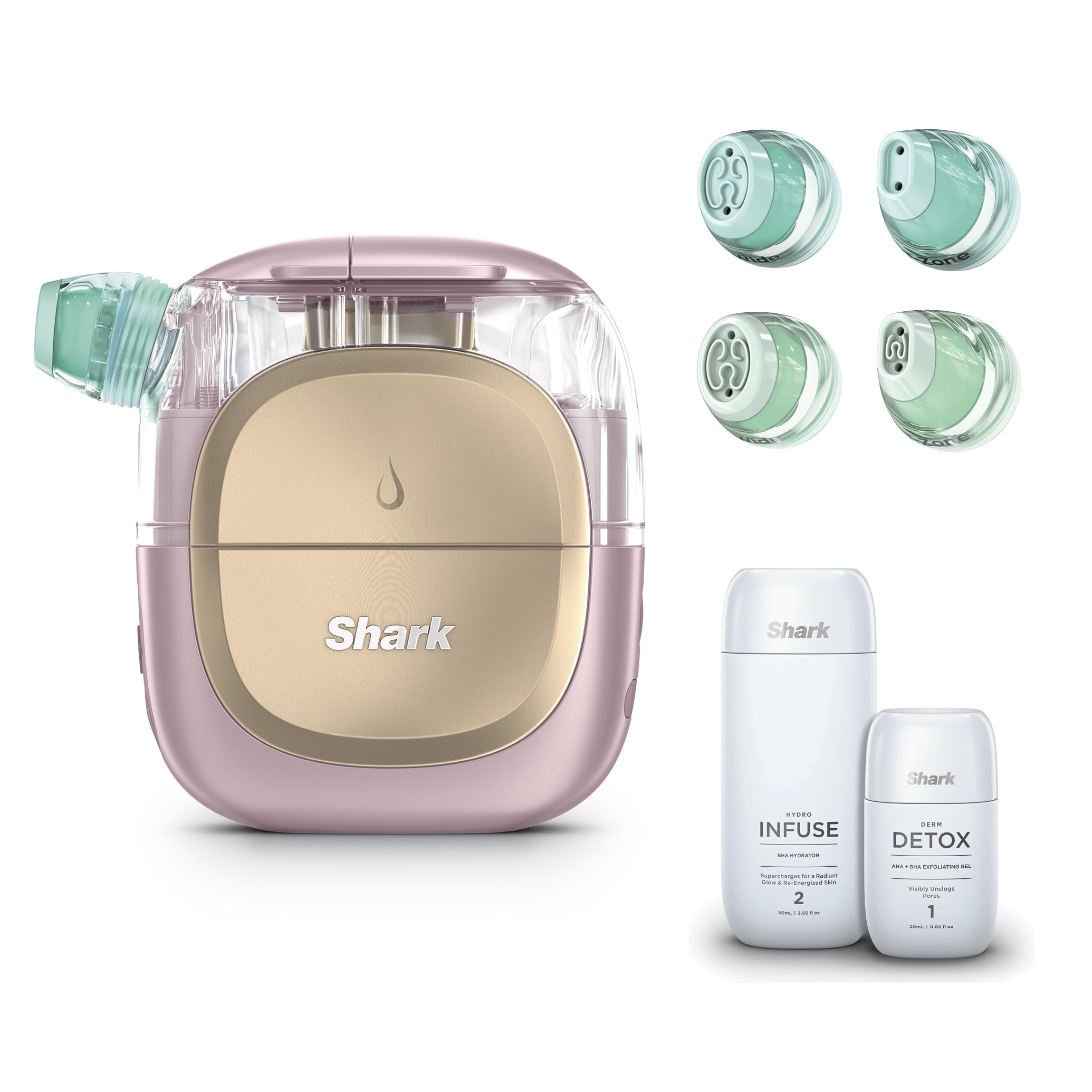 shark-facialpro-glow-fh310pk-appareil-visage-rose image 1