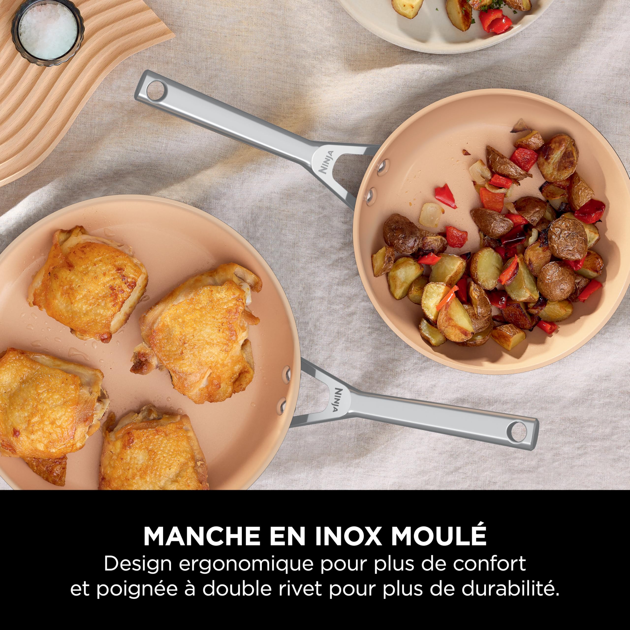 ninja-extended-life-casserole-c-ramique-18-cm-avec-couvercle image 7