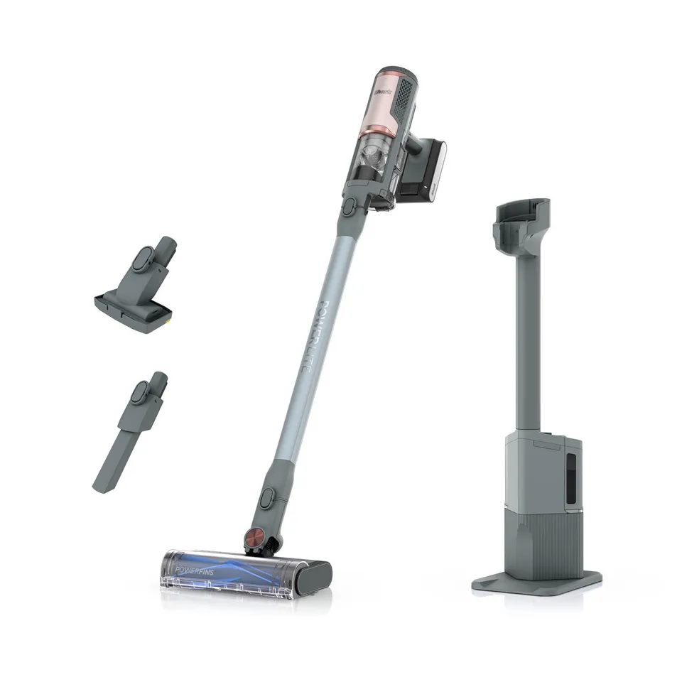 shark-powerlite-clean-empty-aspirateur-balai-bleu-glacier image 1