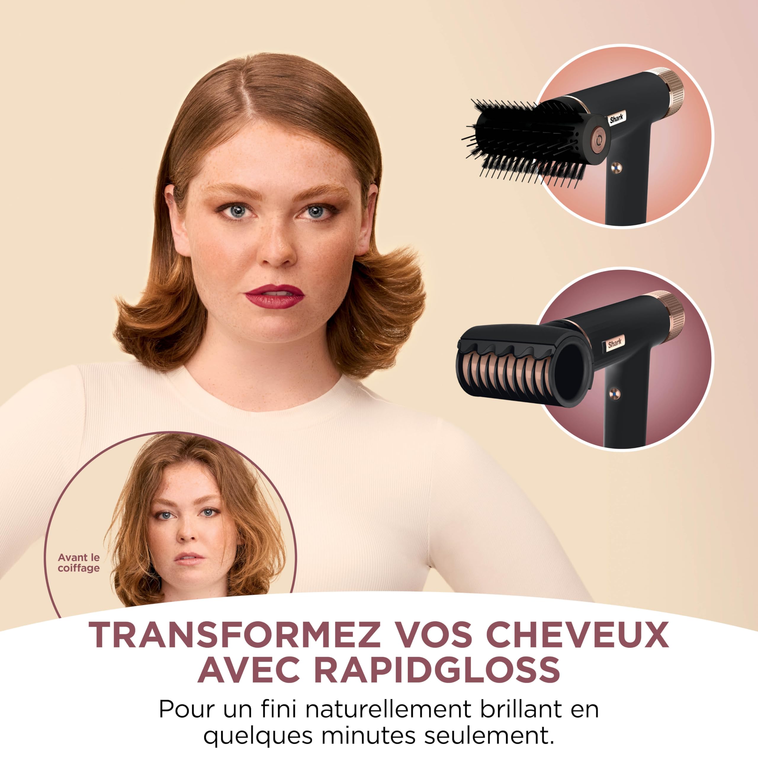 shark-speedstyle-s-che-cheveux-tous-cheveux-noir-cuivre image 2