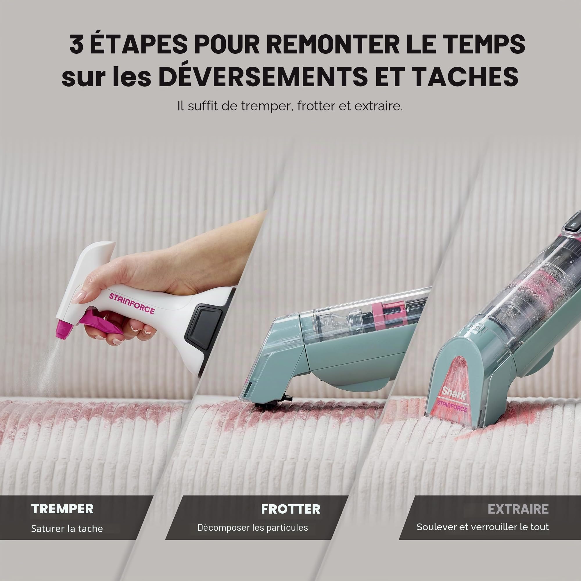 shark-stainforce-hx101-shampouineuse-sans-fil-anti-taches-animaux image 5
