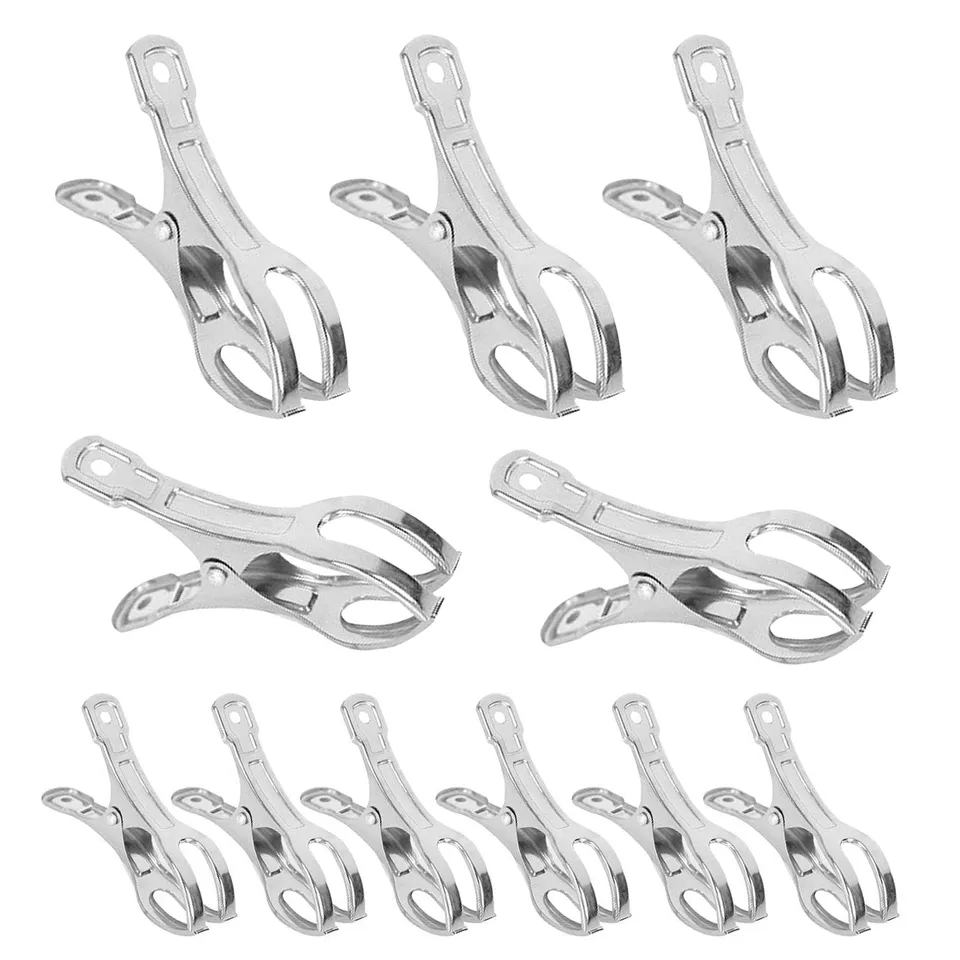 tomedeks-pinces-linge-inox-11-pi-ces-grande-prise image 1