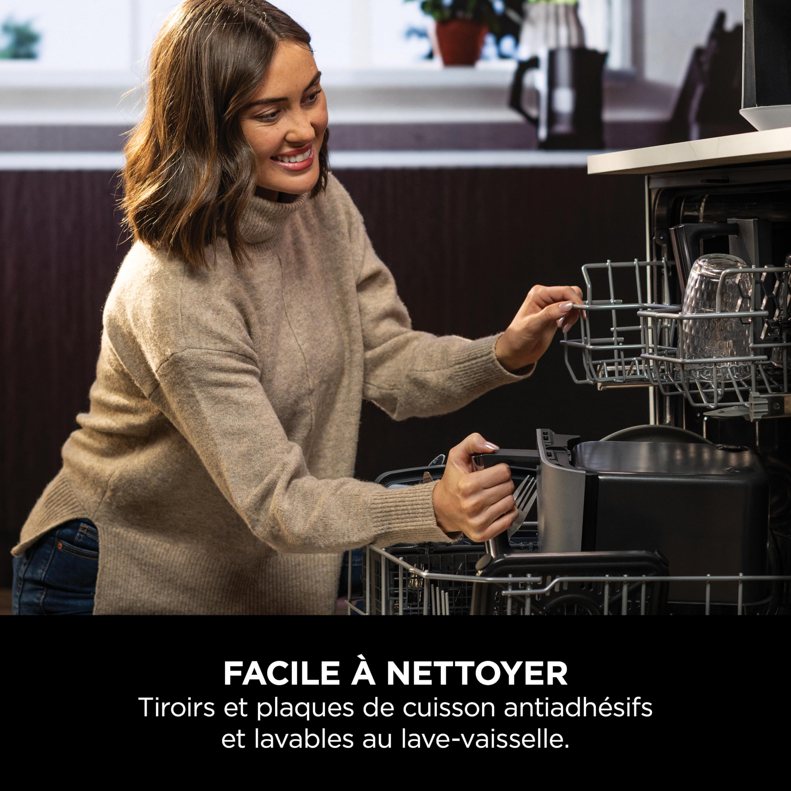 ninja-dual-zone-max-friteuse-sans-huile-gris-m-tal-9-5l image 7