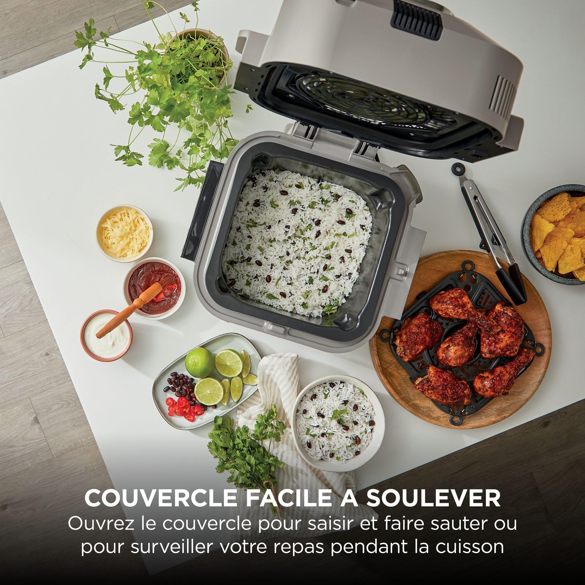 ninja-speedi-multicuiseur-12-en-1-5-7l-stone-air-fryer image 6
