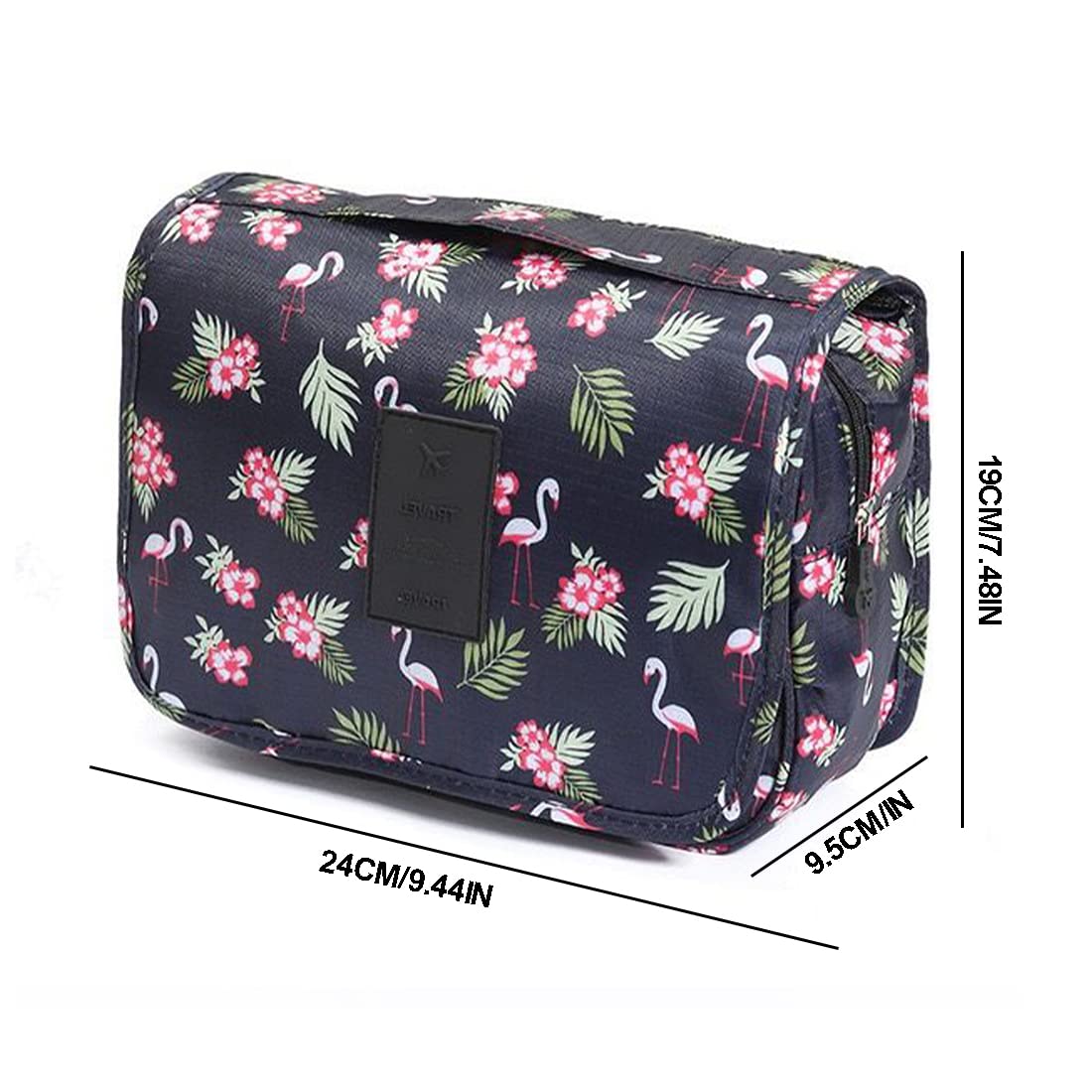 tomedeks-trousse-de-toilette-voyage-crochet-flamingo image 2