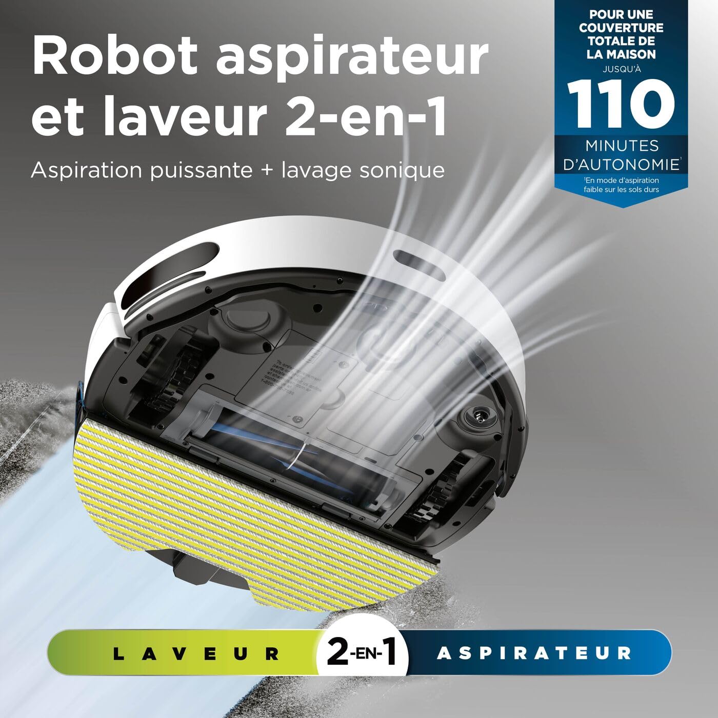 shark-matrix-plus-robot-aspirateur-laveur-2-en-1-blanc image 2