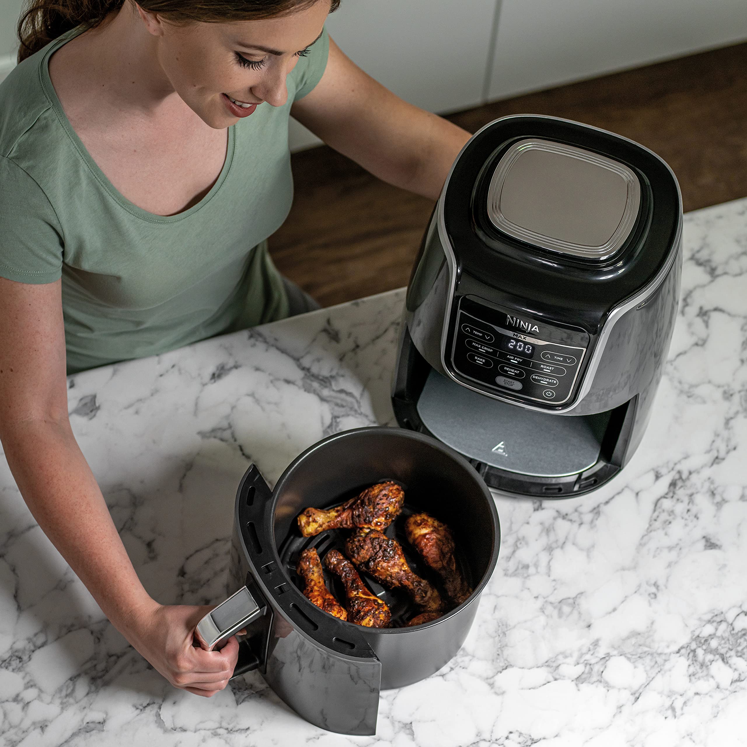 ninja-af160eu-air-fryer-max-5-2l-6-en-1-sans-huile image 2