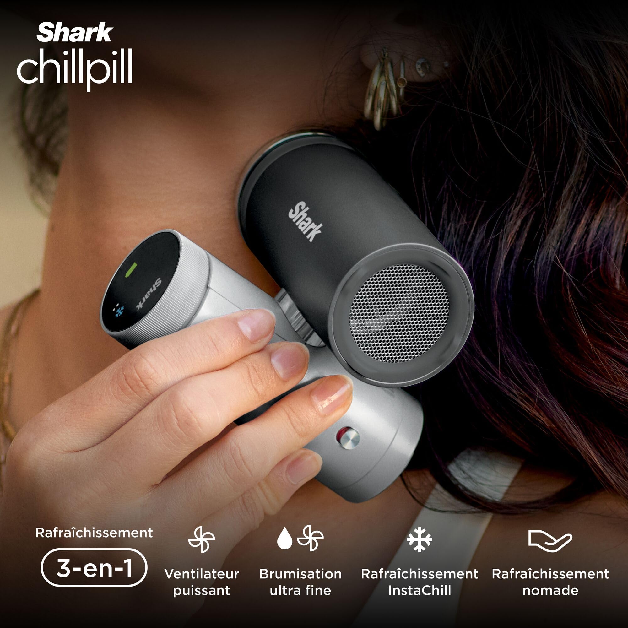 shark-chillpill-fa022eu-ventilateur-portable-brume-charbon image 2