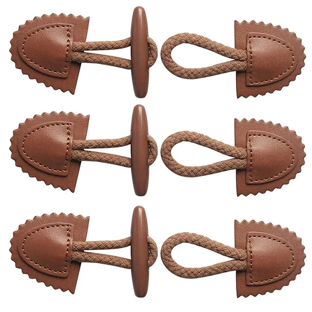tomedeks-boutons-veste-pantalon-boutons-cuir-10-paires-corne image 1