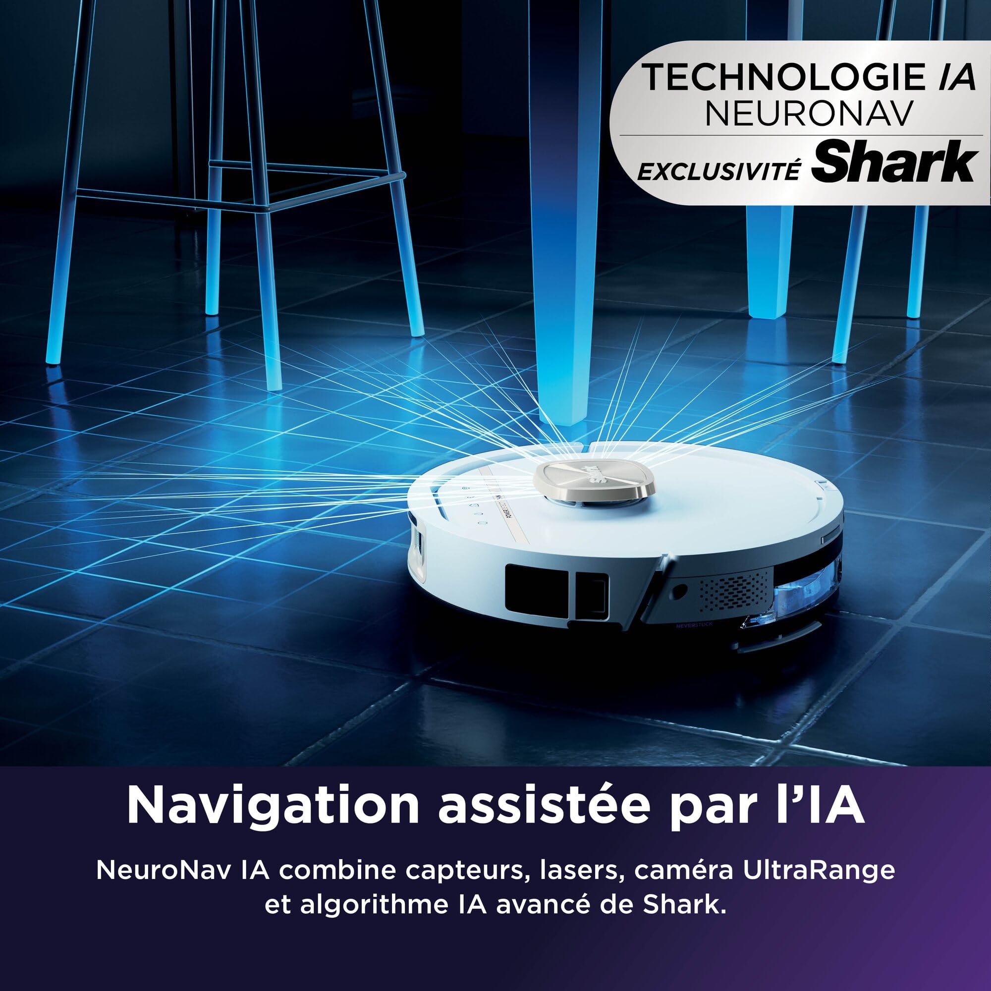 shark-powerdetect-uv-reveal-robot-aspirateur-laveur-blanc-essentiel image 7