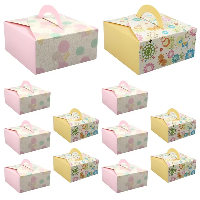 tomedeks-lot-12-boites-g-teau-carton-p-tisserie image 1