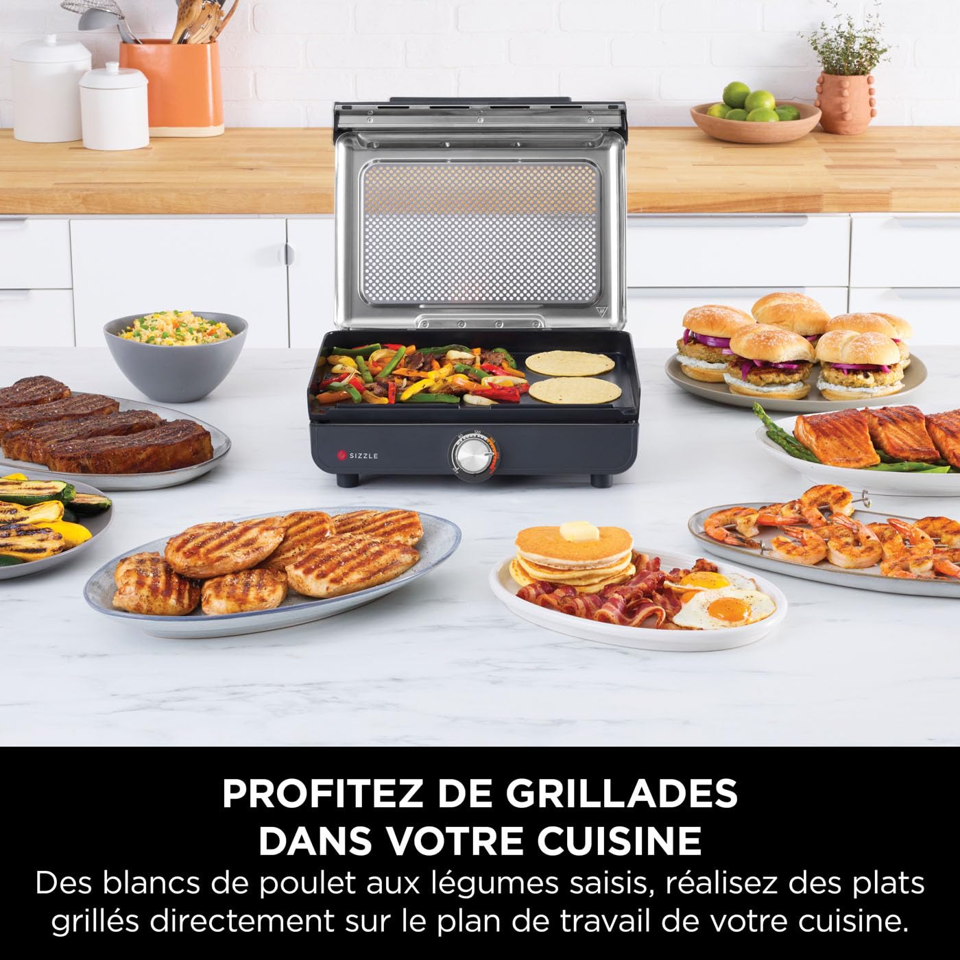 ninja-sizzle-gr101eu-grill-int-rieur-gris-plancha-260-c image 3