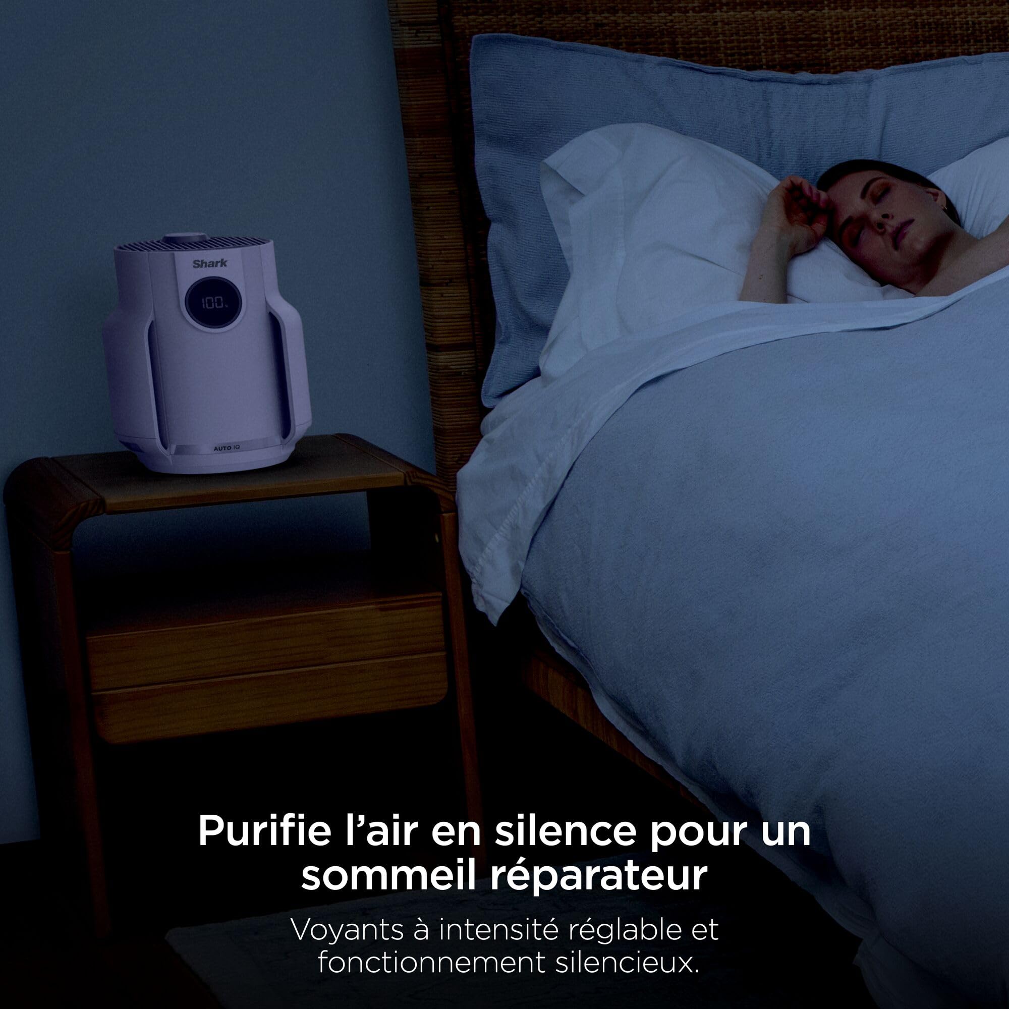 shark-neverchange-purificateur-air-compact-lila-5-ans-hepa image 2