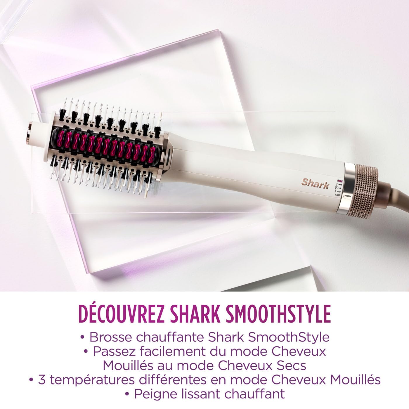 shark-smoothstyle-ht202eu-brosse-chauffante-blanc-soie image 2