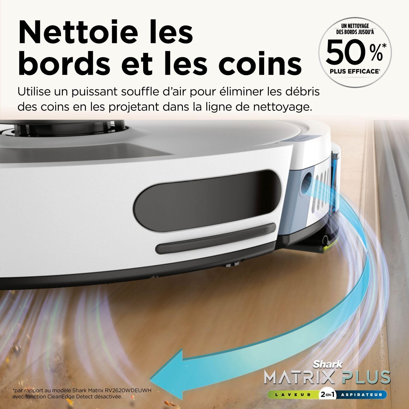 shark-matrix-plus-robot-aspirateur-laveur-2-en-1-blanc image 6