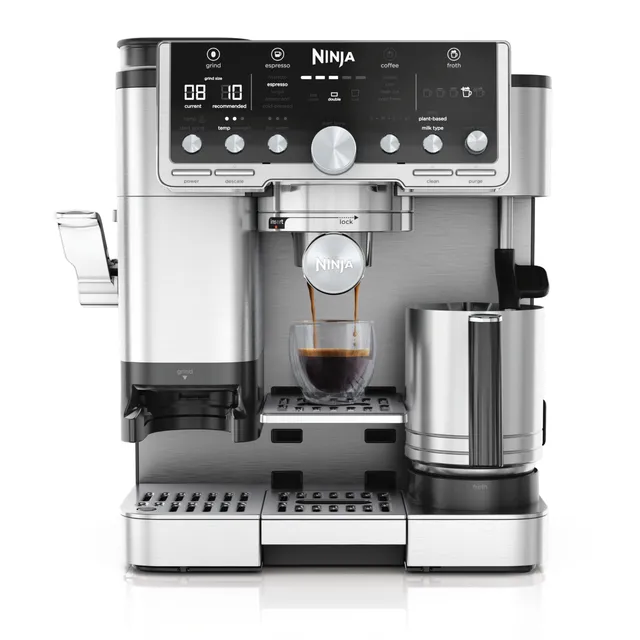 ninja-luxe-pro-es701eu-machine-caf-3-en-1-argent-grain image 1
