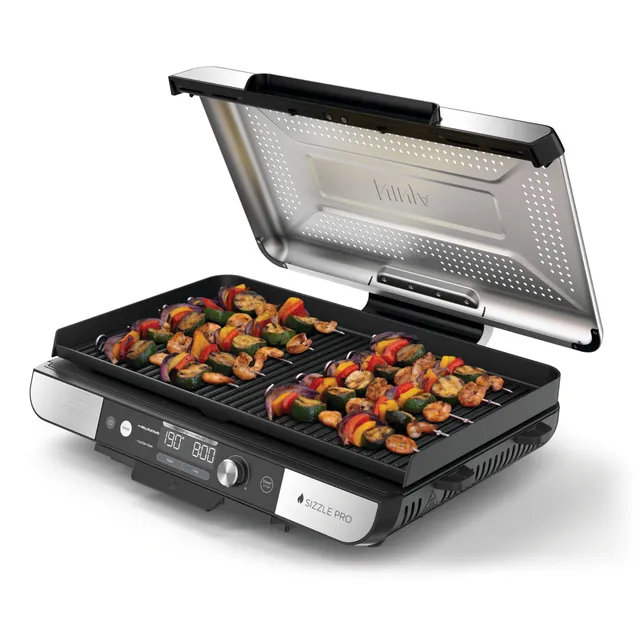 ninja-sizzle-pro-xl-grill-int-rieur-gx101eu-plancha-10-steaks image 1